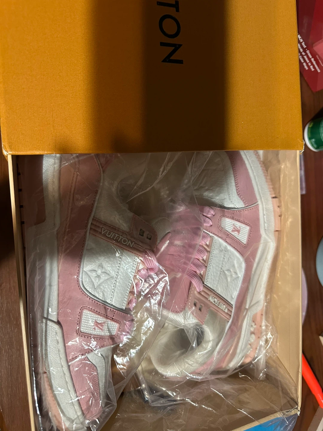 Louis Vuitton Trainer Sneaker Pink