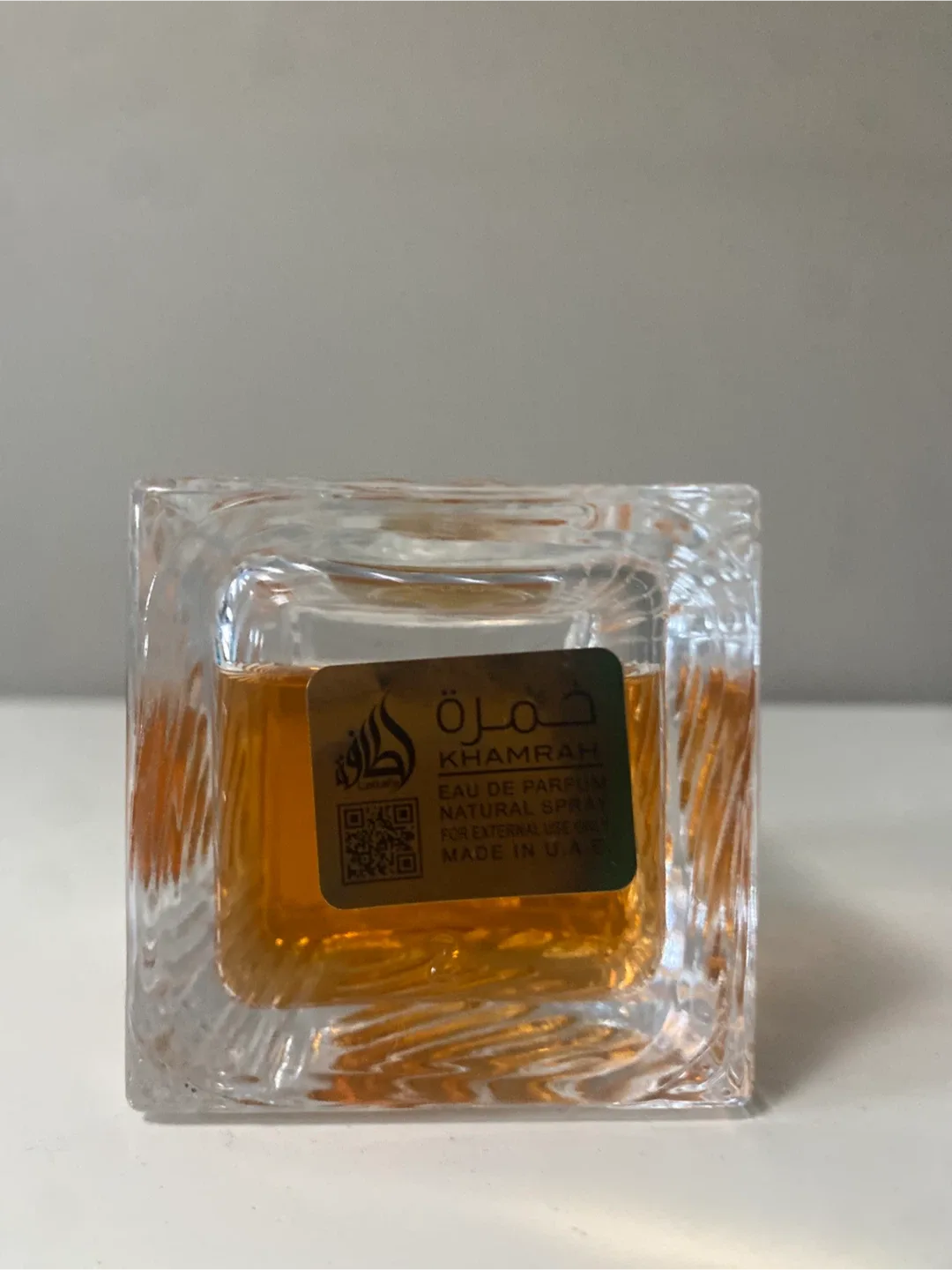 Lattafa Khamrah Eau de Parfum (Very slightly used and no box) image indicator(4)