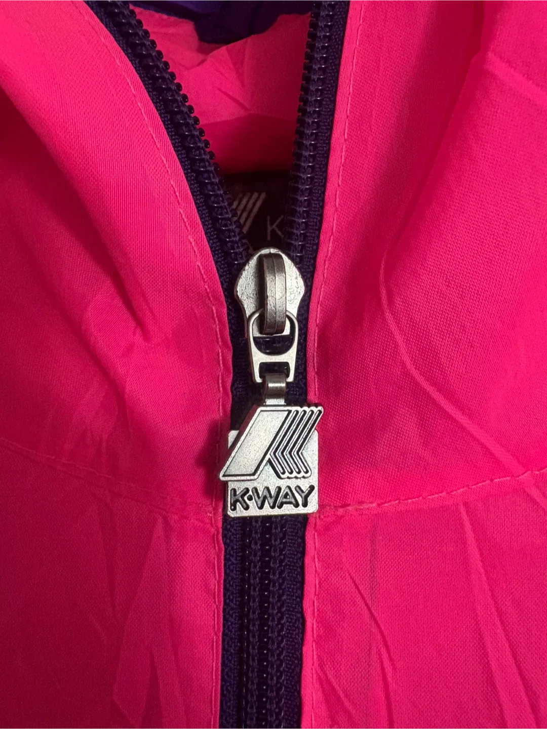 Vintage 80’s K-Way Colour Block Jacket - Unisex XL image indicator(3)