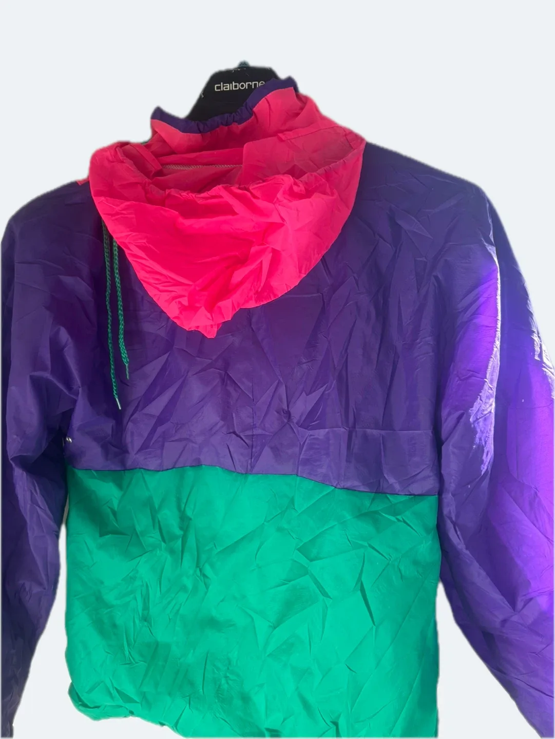 Vintage 80’s K-Way Colour Block Jacket - Unisex XL image indicator(2)
