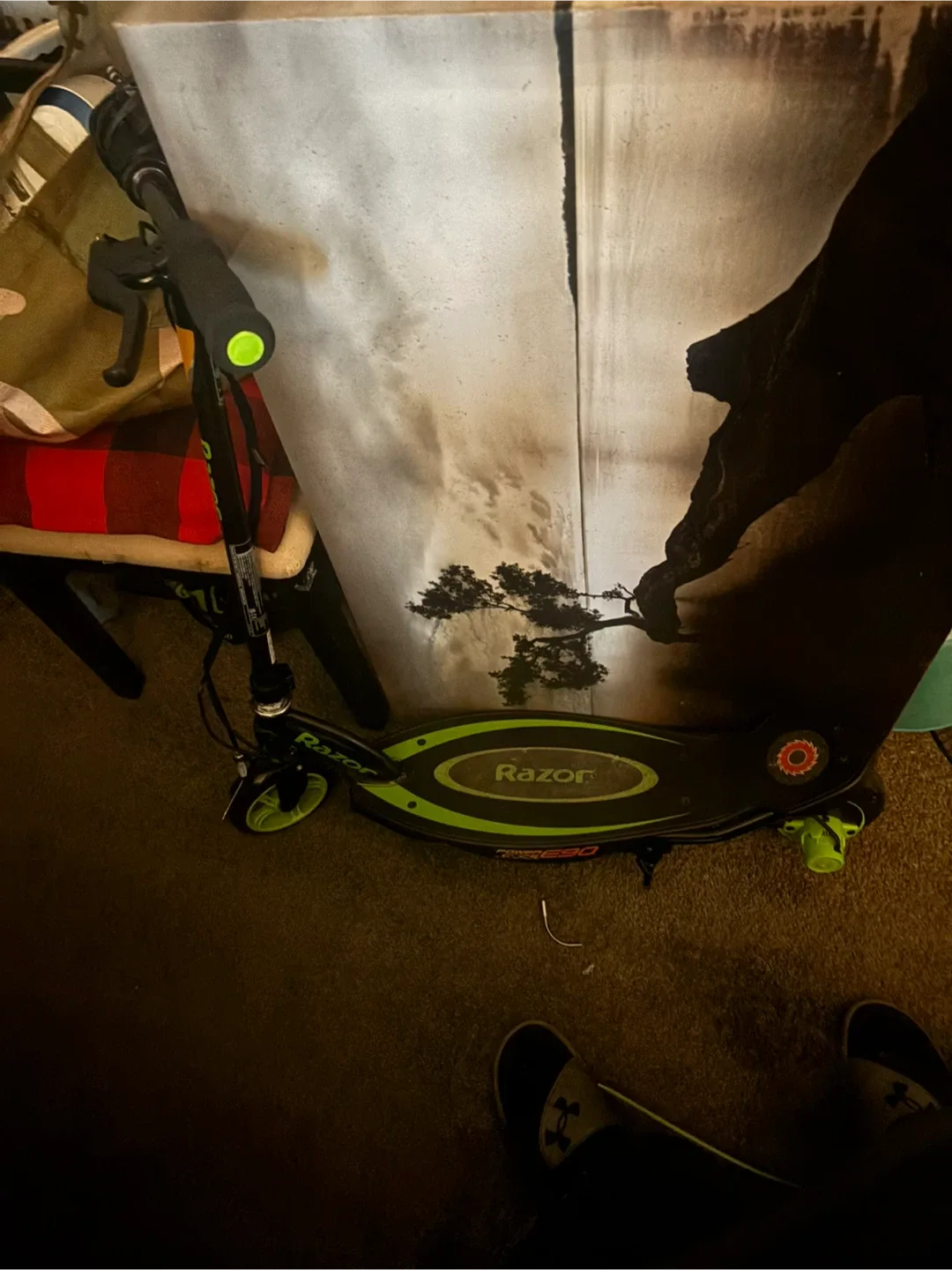 Razor E300 Electric Scooter - Green & Black image indicator(2)