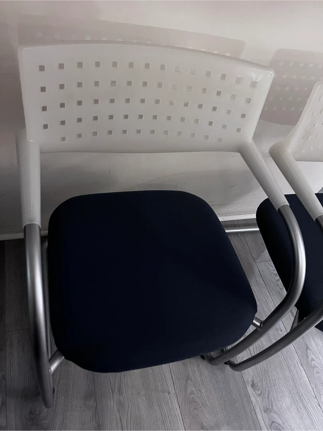 Pair of Office/Waiting Room Chairs - photo 2