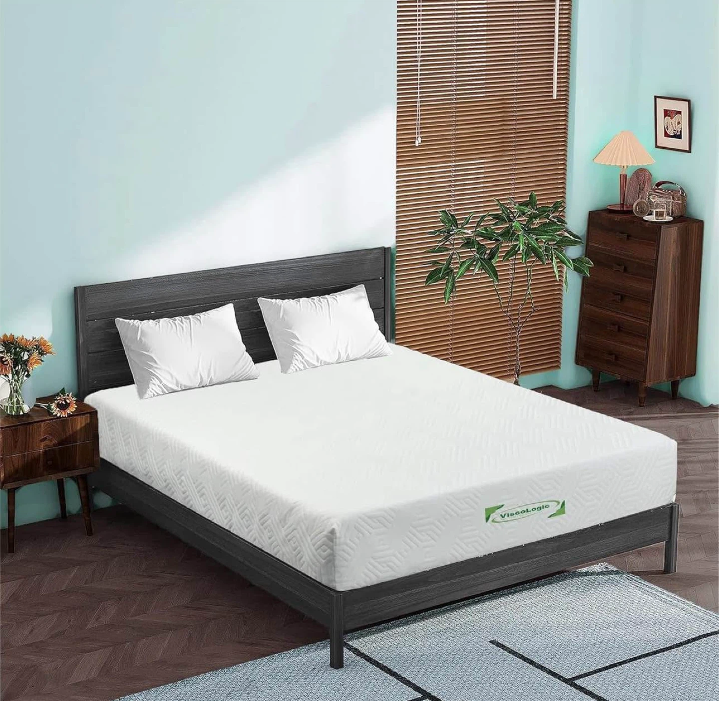 ViscoLogic Serenity 10” Memory Foam Mattress - photo 2