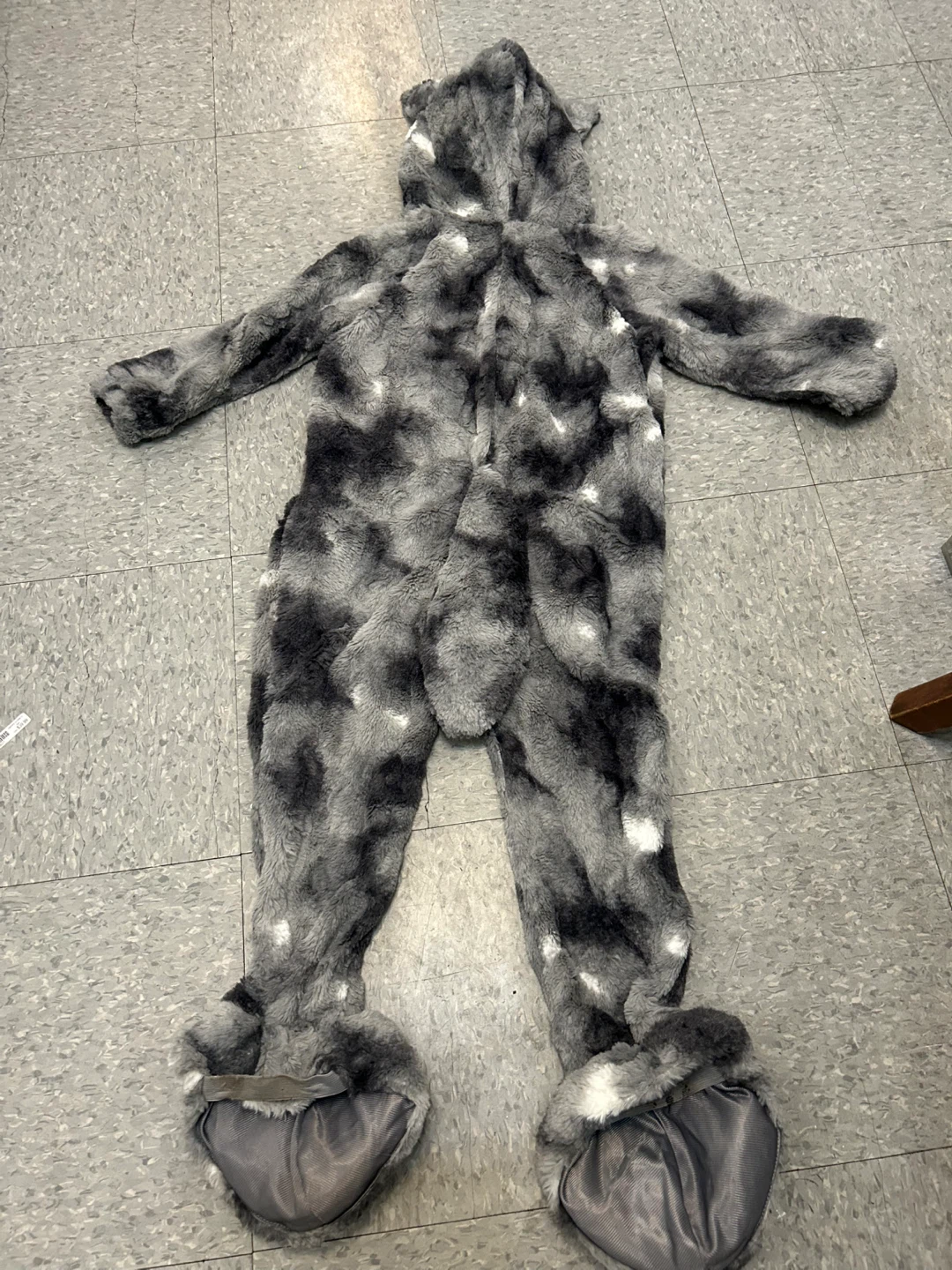 Wolf Onesie Costume kids size - photo 4