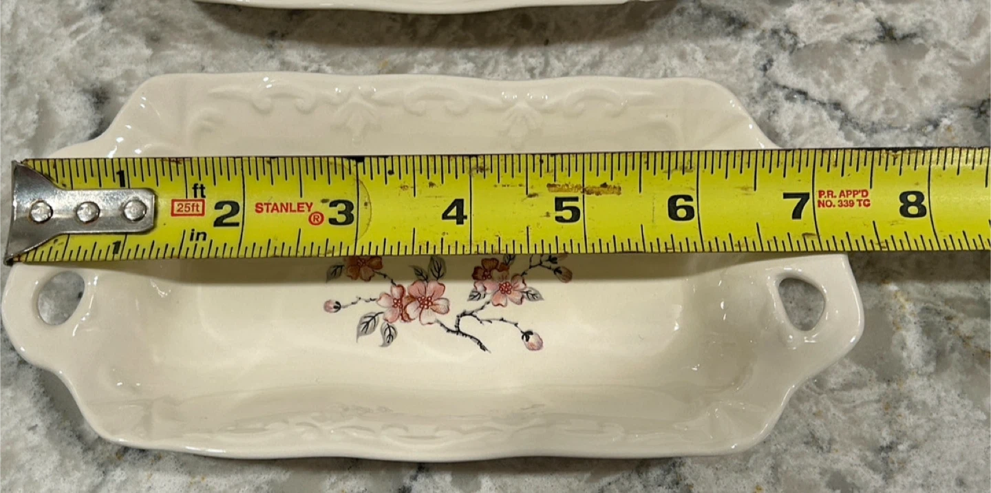 Vintage Rectangular Serving Dishes, Set of 2 - photo 3