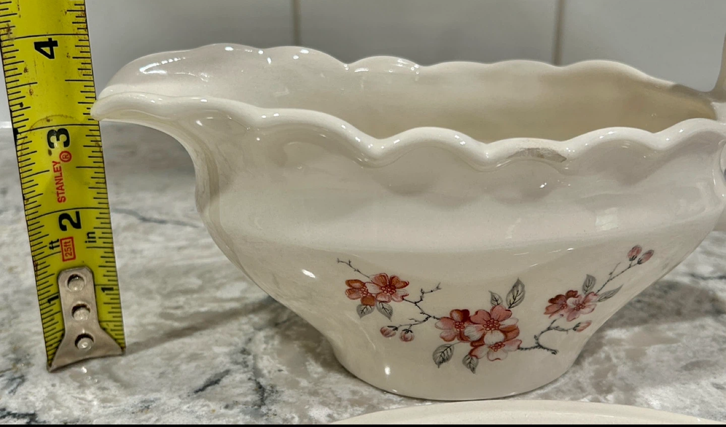 Vintage Gravy Boat with Detachable Underplate - photo 5
