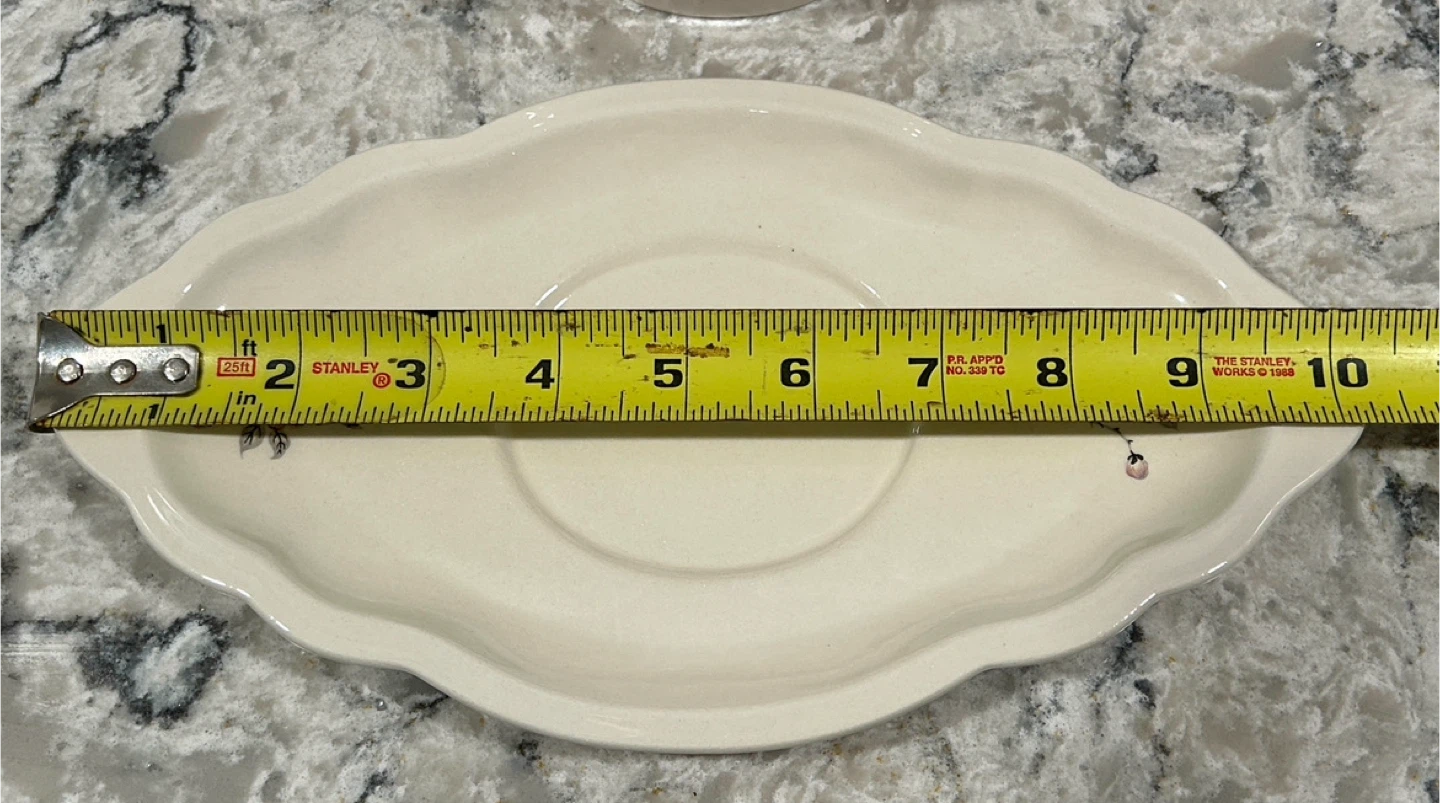 Vintage Gravy Boat with Detachable Underplate - photo 3