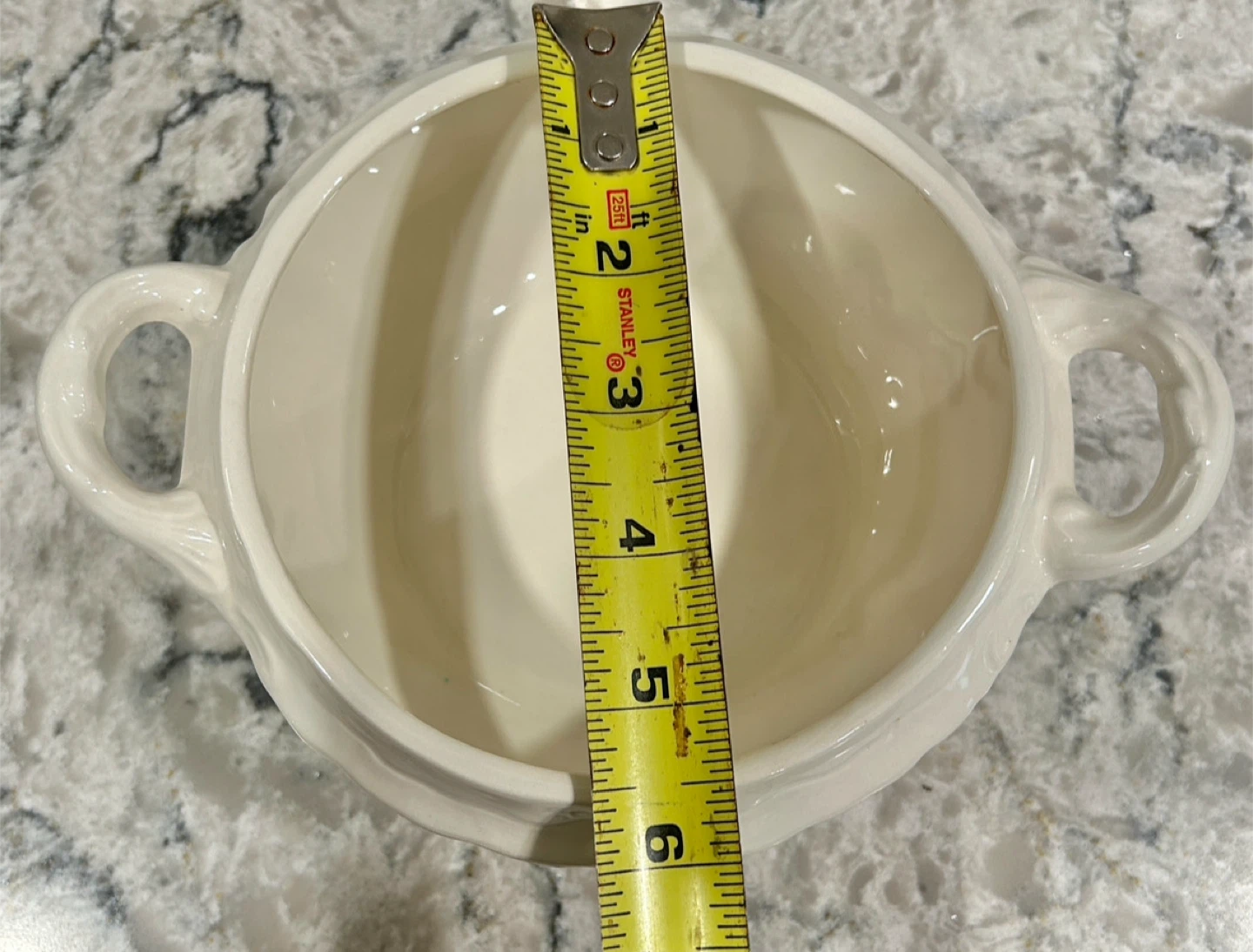 Vintage Floral Serving Bowl - photo 3
