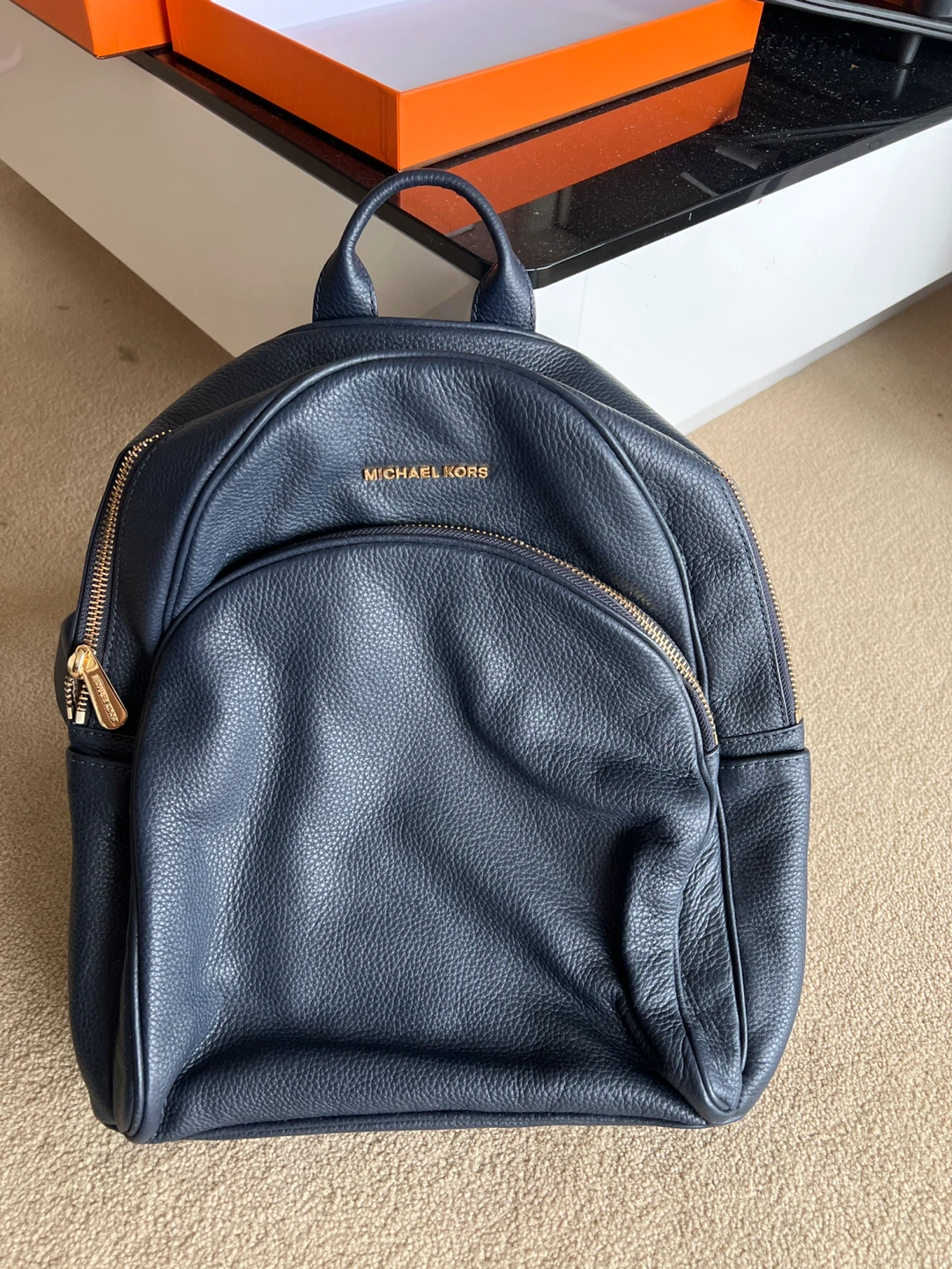 Michael Kors Leather Backpack