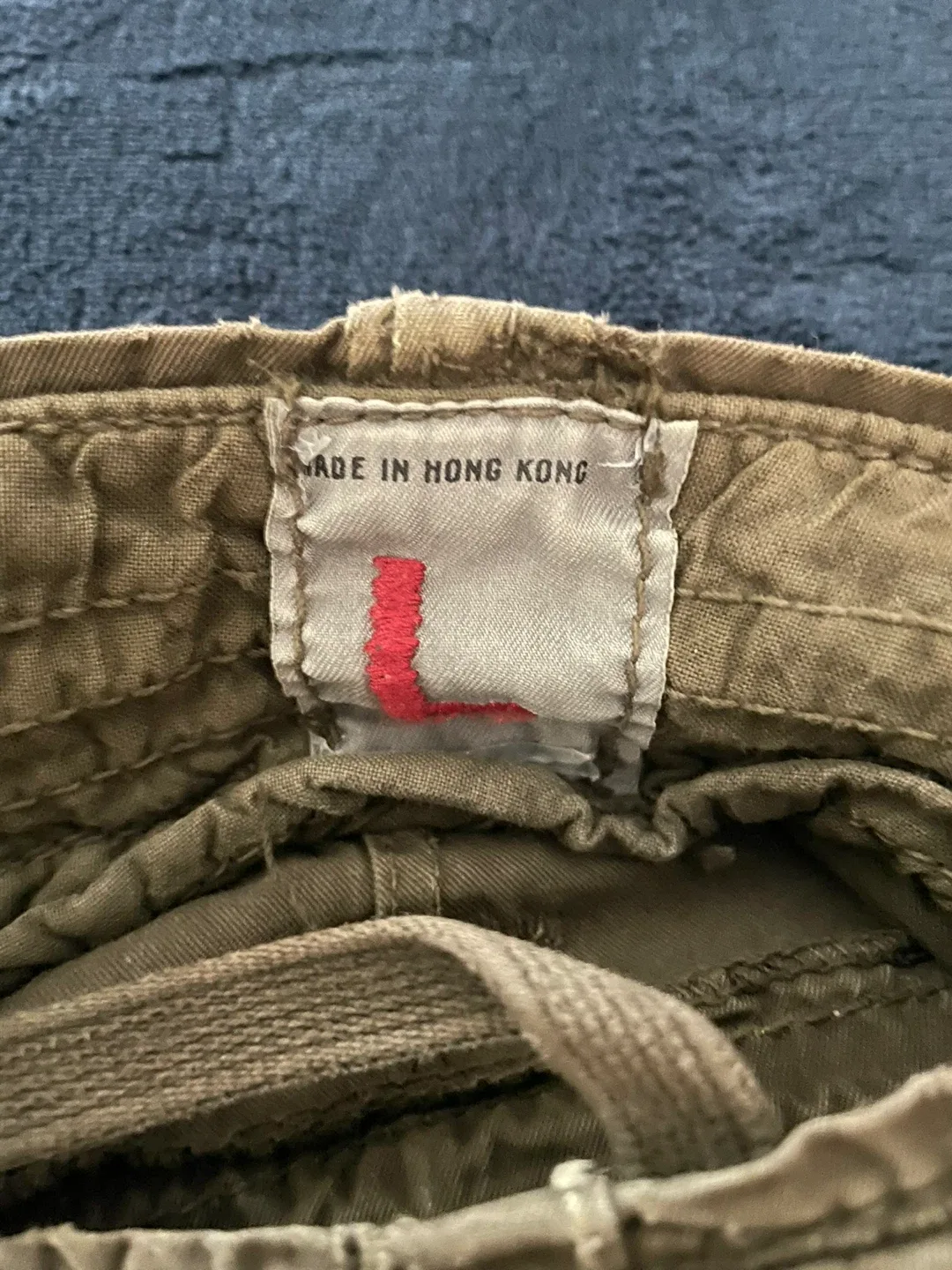 Abercrombie & Fitch Olive Cargo Pants image indicator(6)