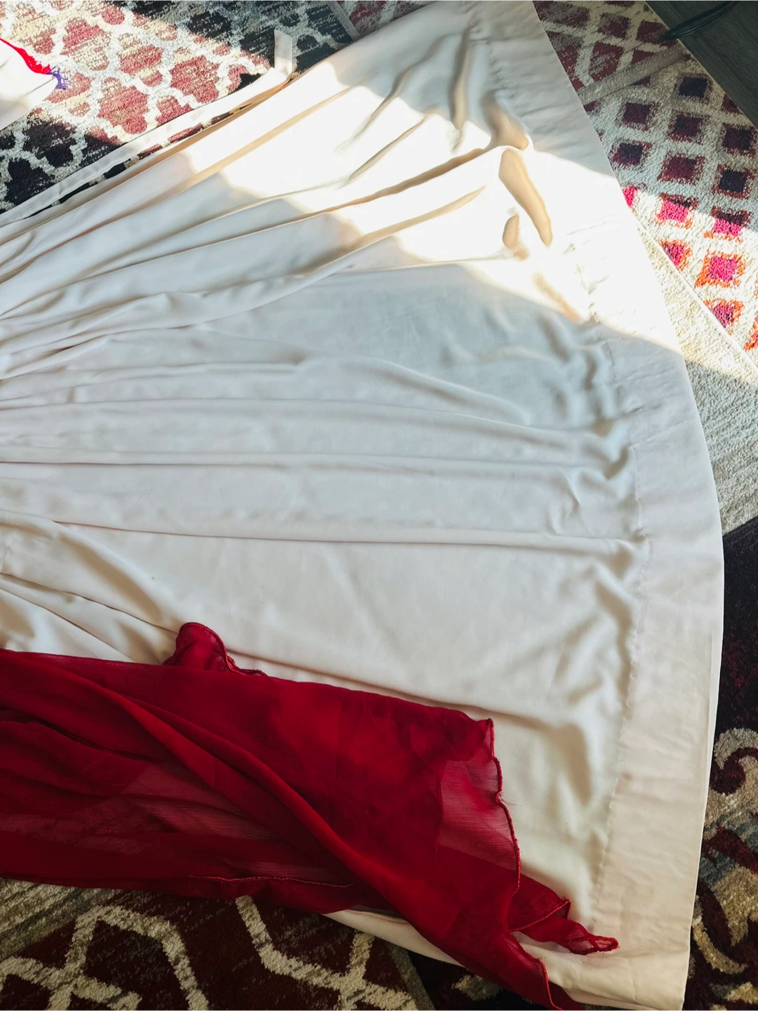 Afghan Traditional Dress with Shawl - photo 4