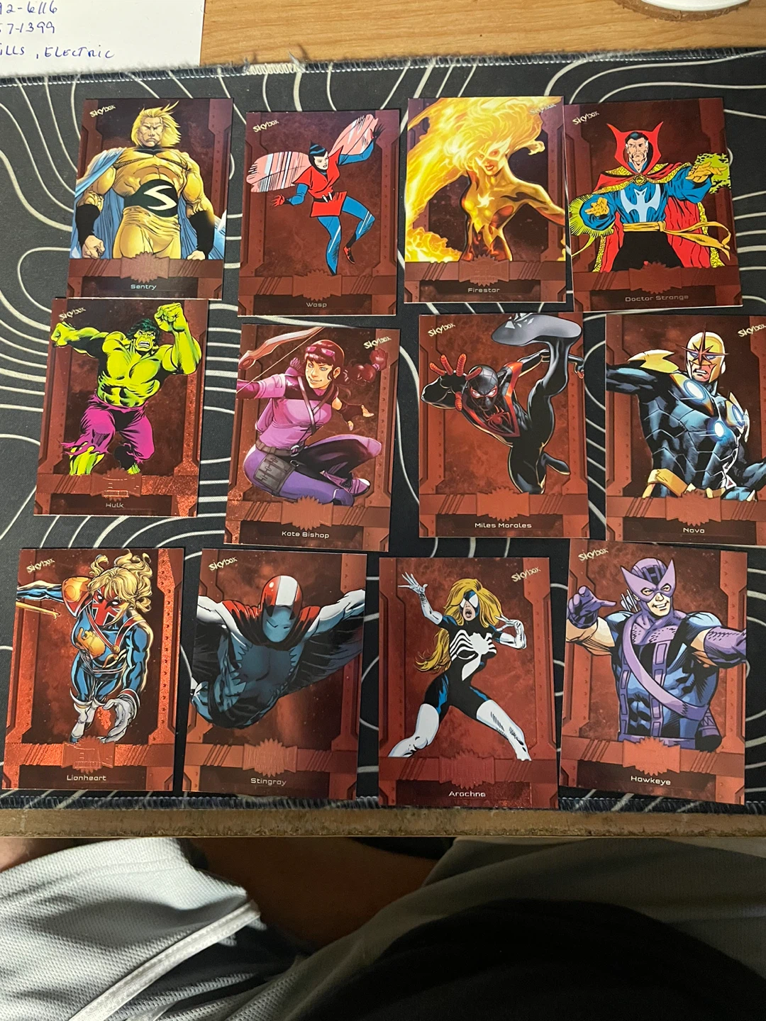 Marvel Metal Trading Cards - Skybox