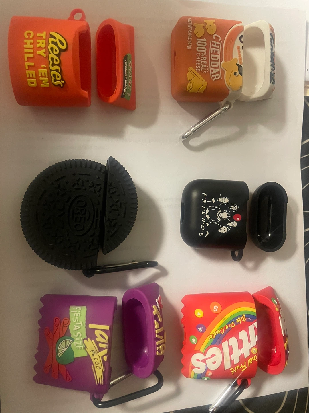 AirPods Cases: Huggy Wuggy, Oreo, Reese's, Friends