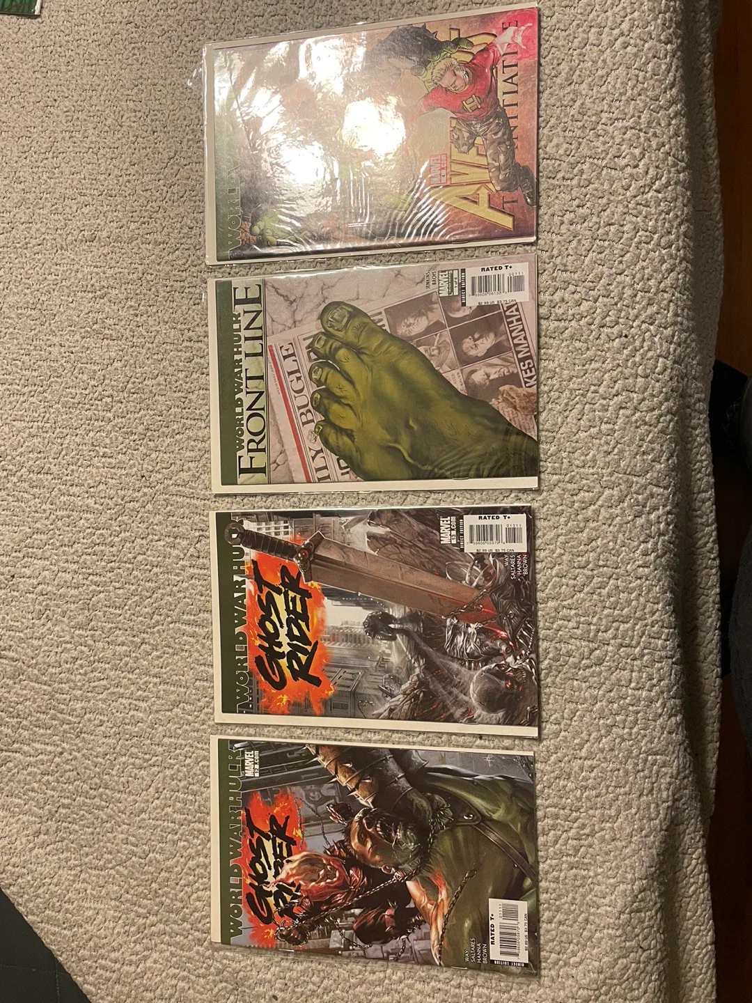 World War Hulk Comic Book Set lot image indicator(6)