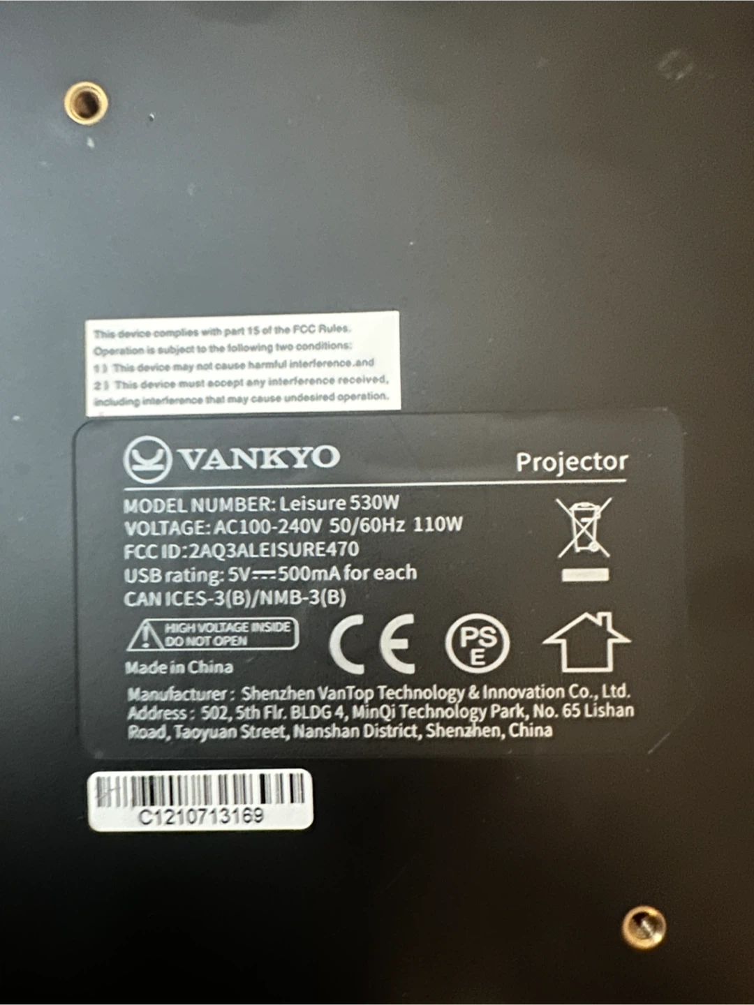 VANKYO Leisure E30WT Native 1080P Full HD Video Projector - photo 5