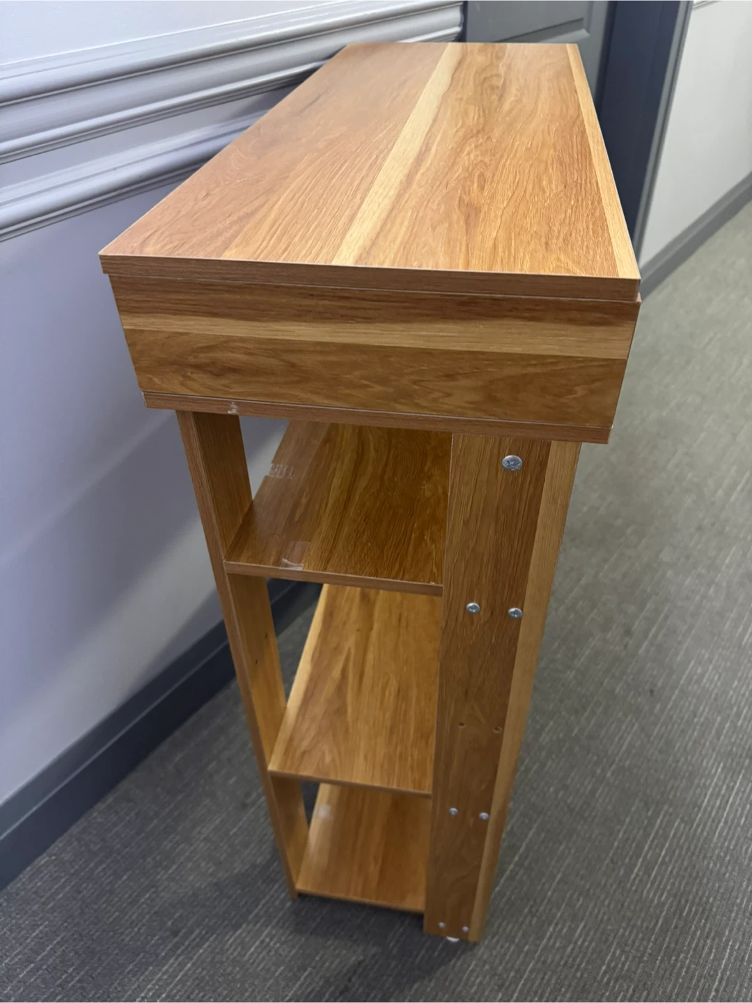 Wooden Shelf Unit - photo 3