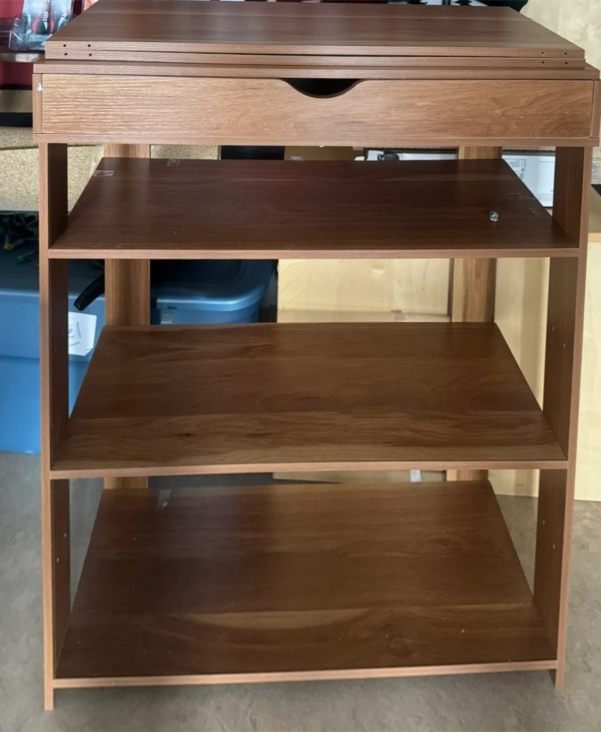 Wooden Shelf Unit - photo 5