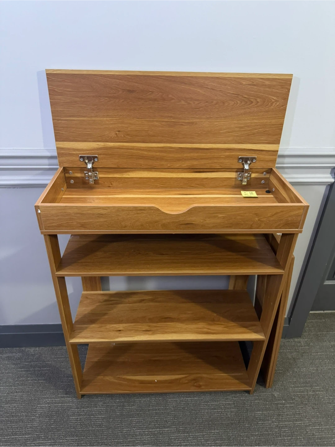 Wooden Shelf Unit - photo 2