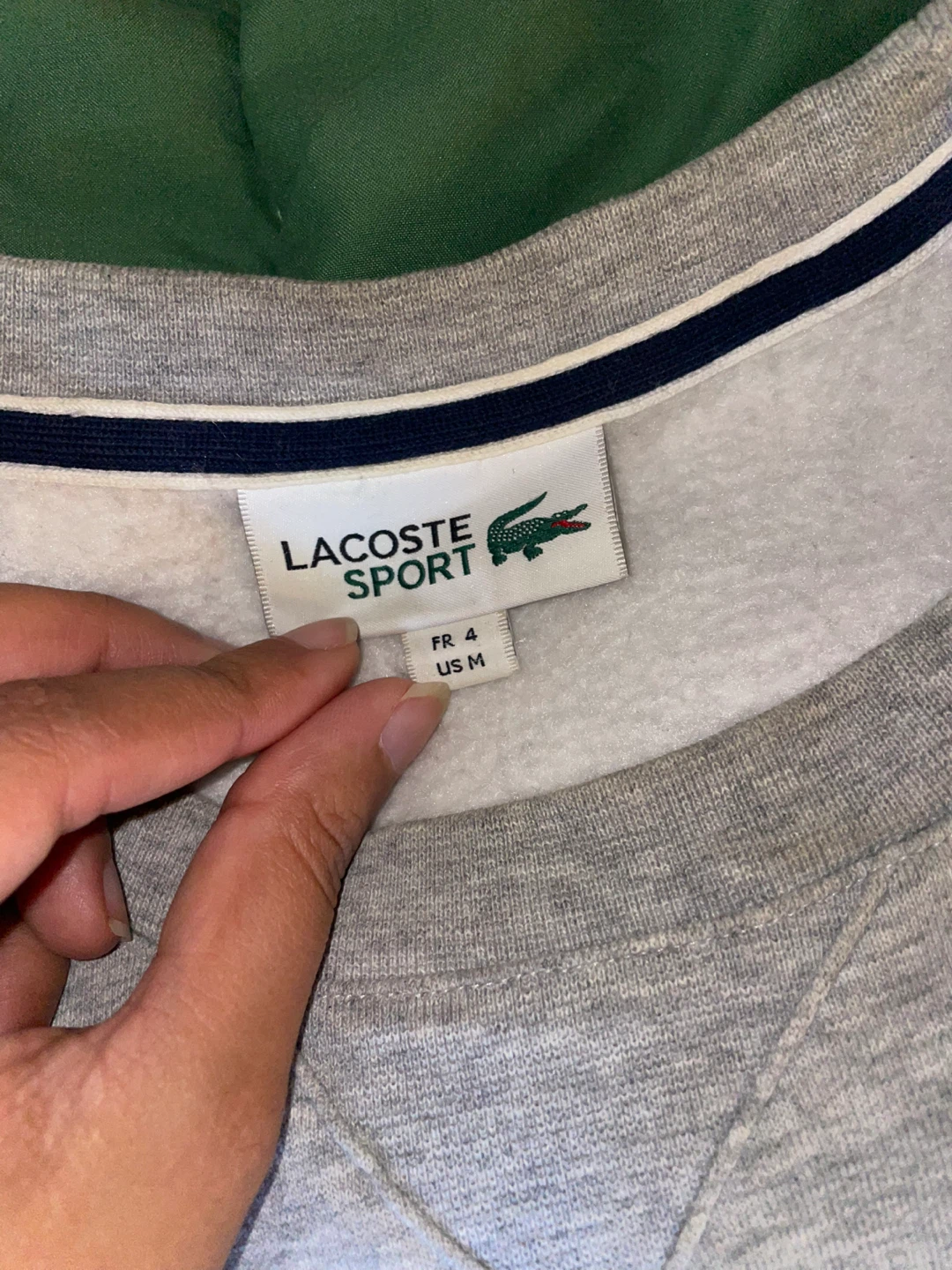 FREE Lacoste Sport Gray Sweatshirt - US M - photo 3