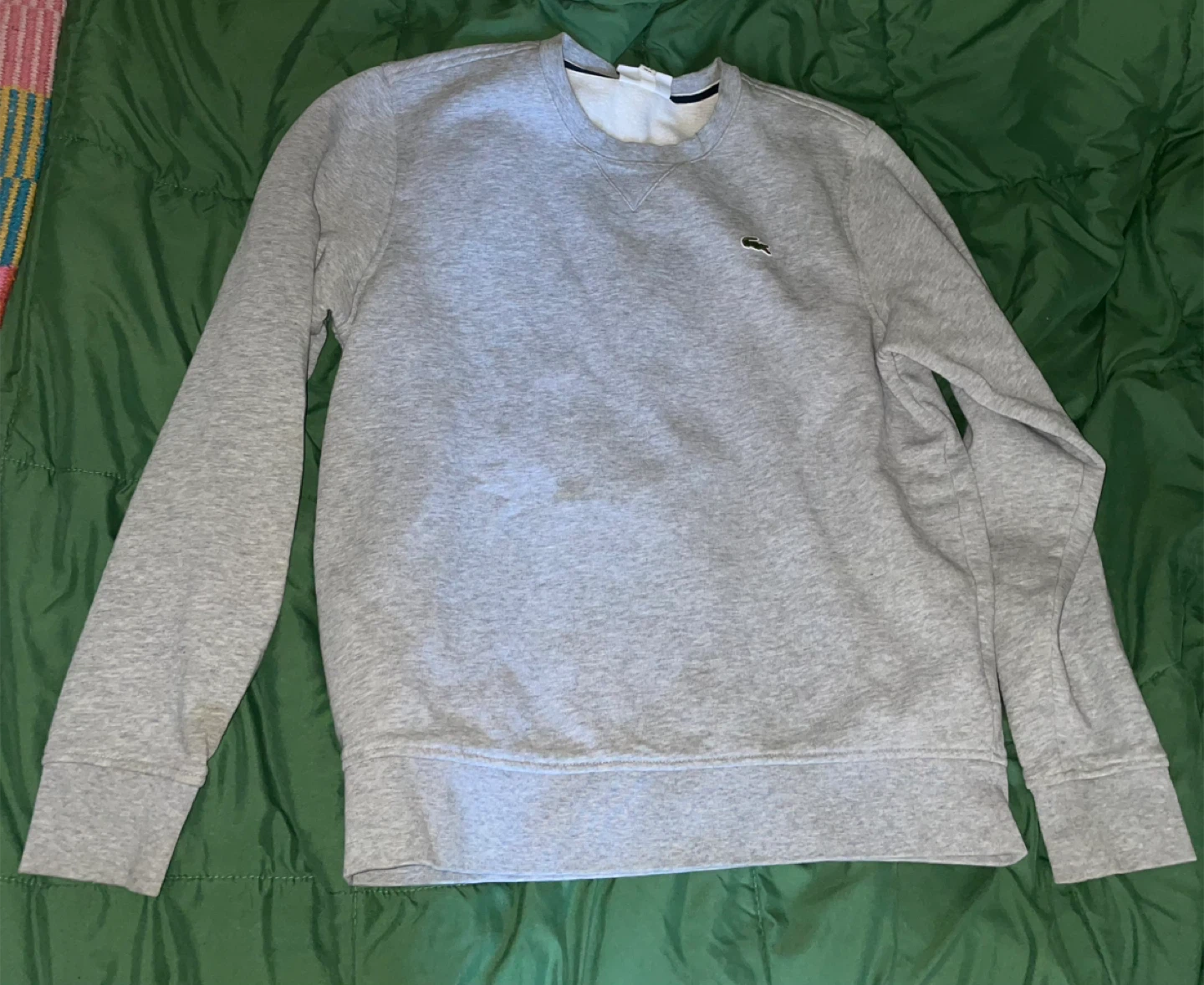FREE Lacoste Sport Gray Sweatshirt - US M