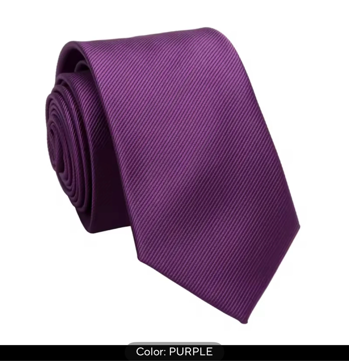 Jacquard Men's slim Ties Wine Red, Champagne, Purple, Rose Red