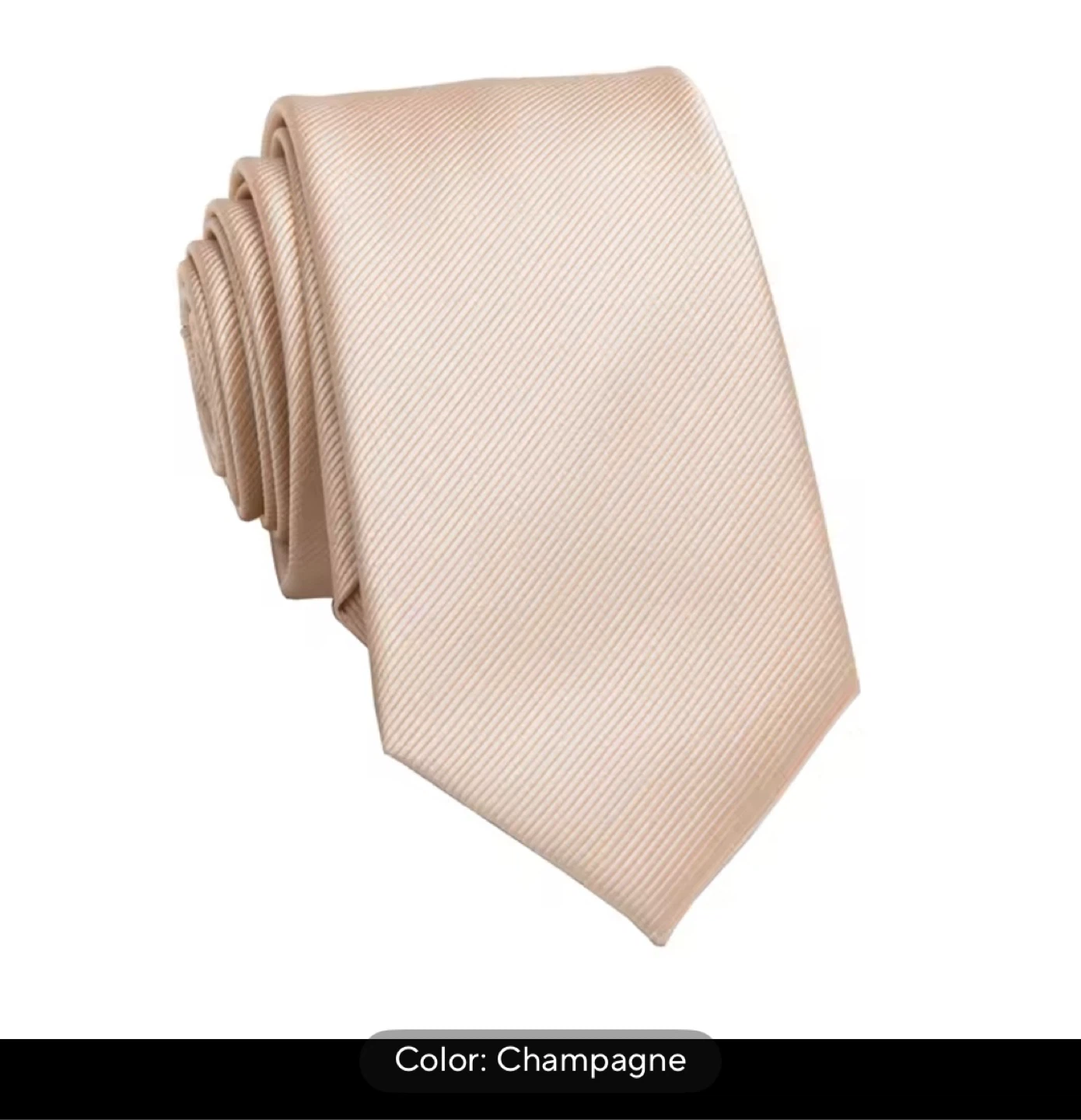 Jacquard Men's slim Ties Wine Red, Champagne, Purple, Rose Red - photo 5