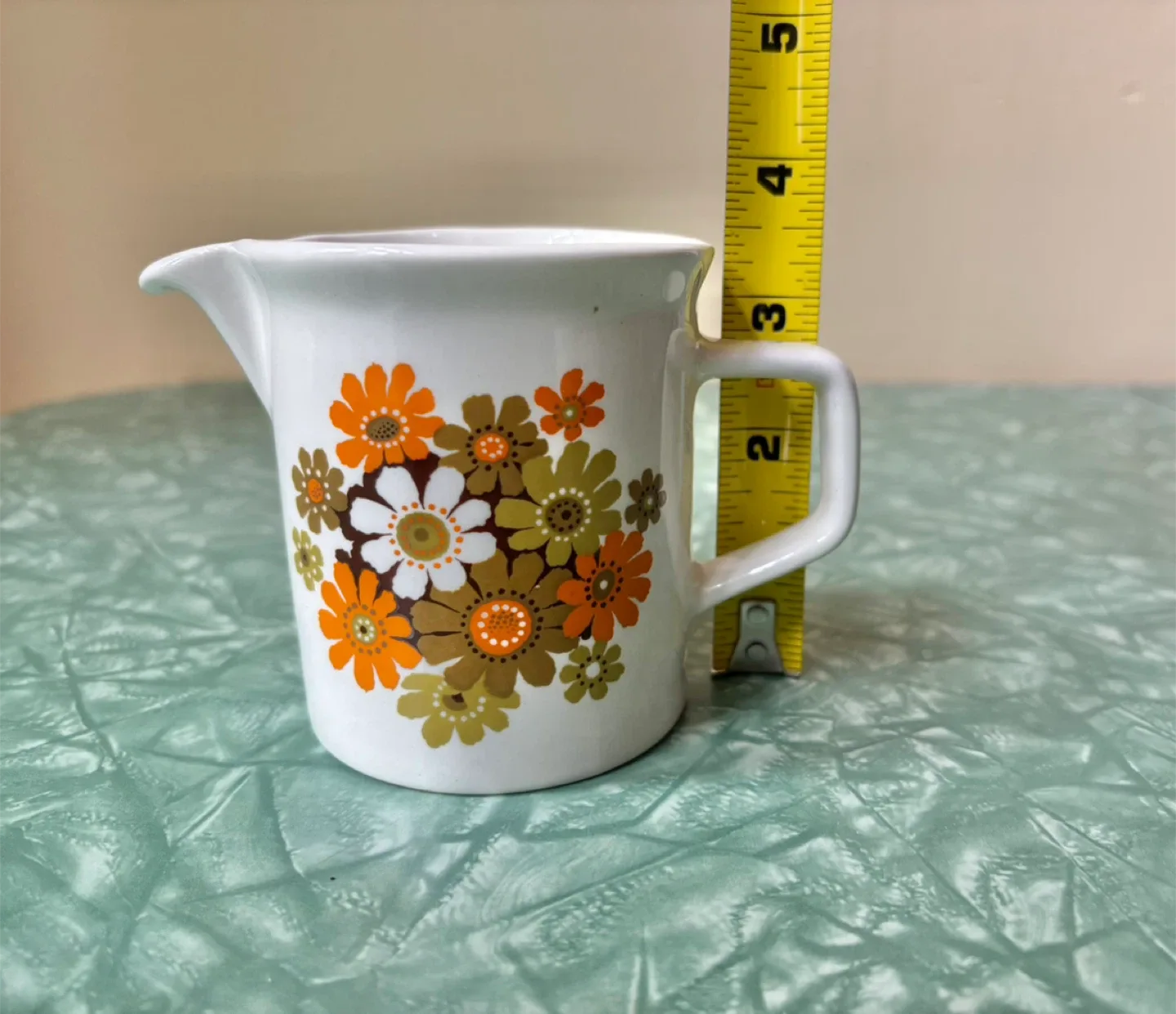 Vintage Floral Creamer & Sugar Bowl & Mugs Set image indicator(5)