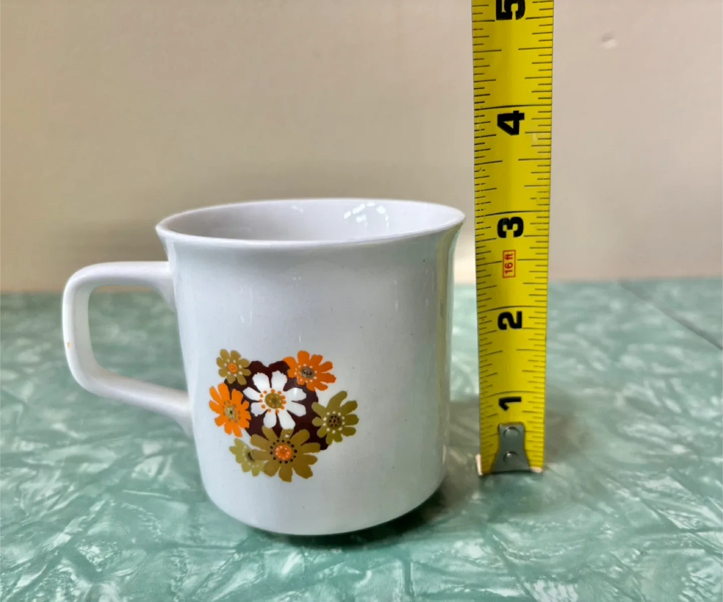 Vintage Floral Creamer & Sugar Bowl & Mugs Set image indicator(8)