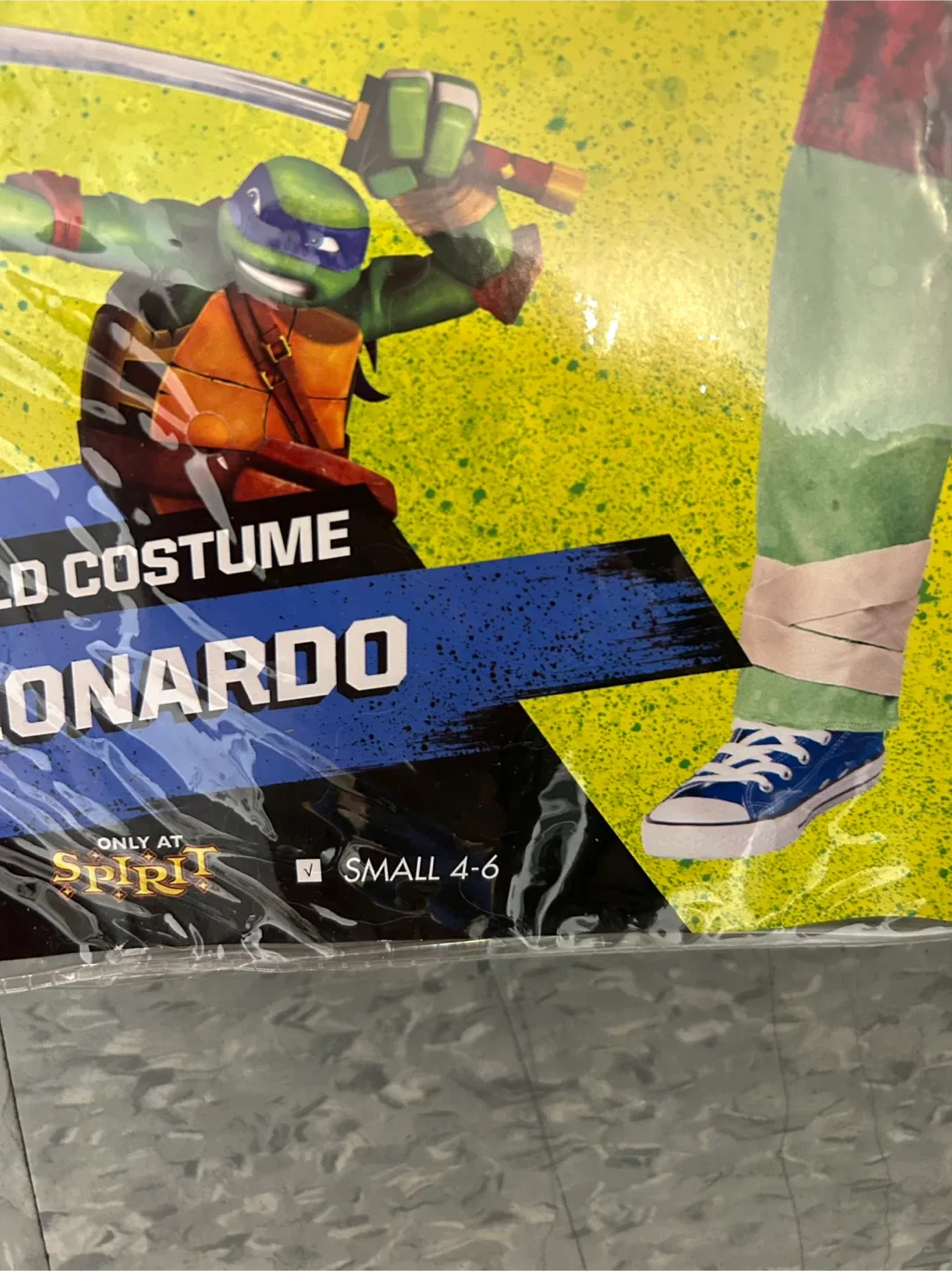 Teenage Mutant Ninja Turtles Leonardo Costume - Size Small (4-6) image indicator(2)