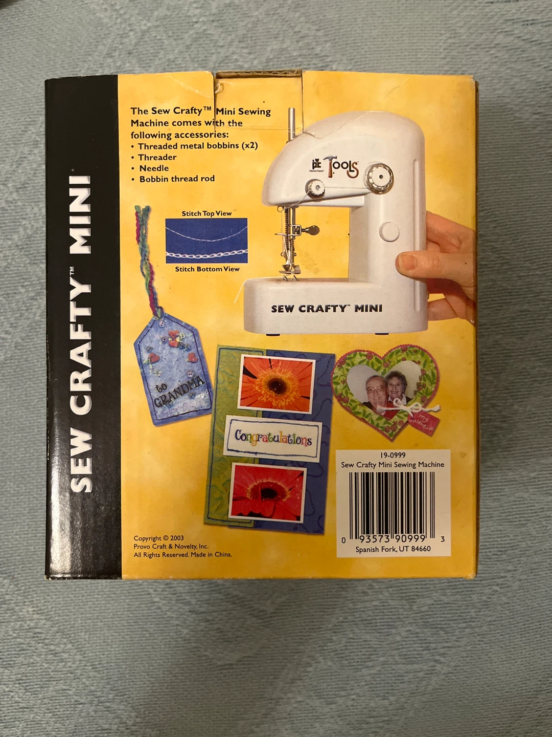 New Provo Craft Sew Crafty Mini Sewing Machine - photo 3