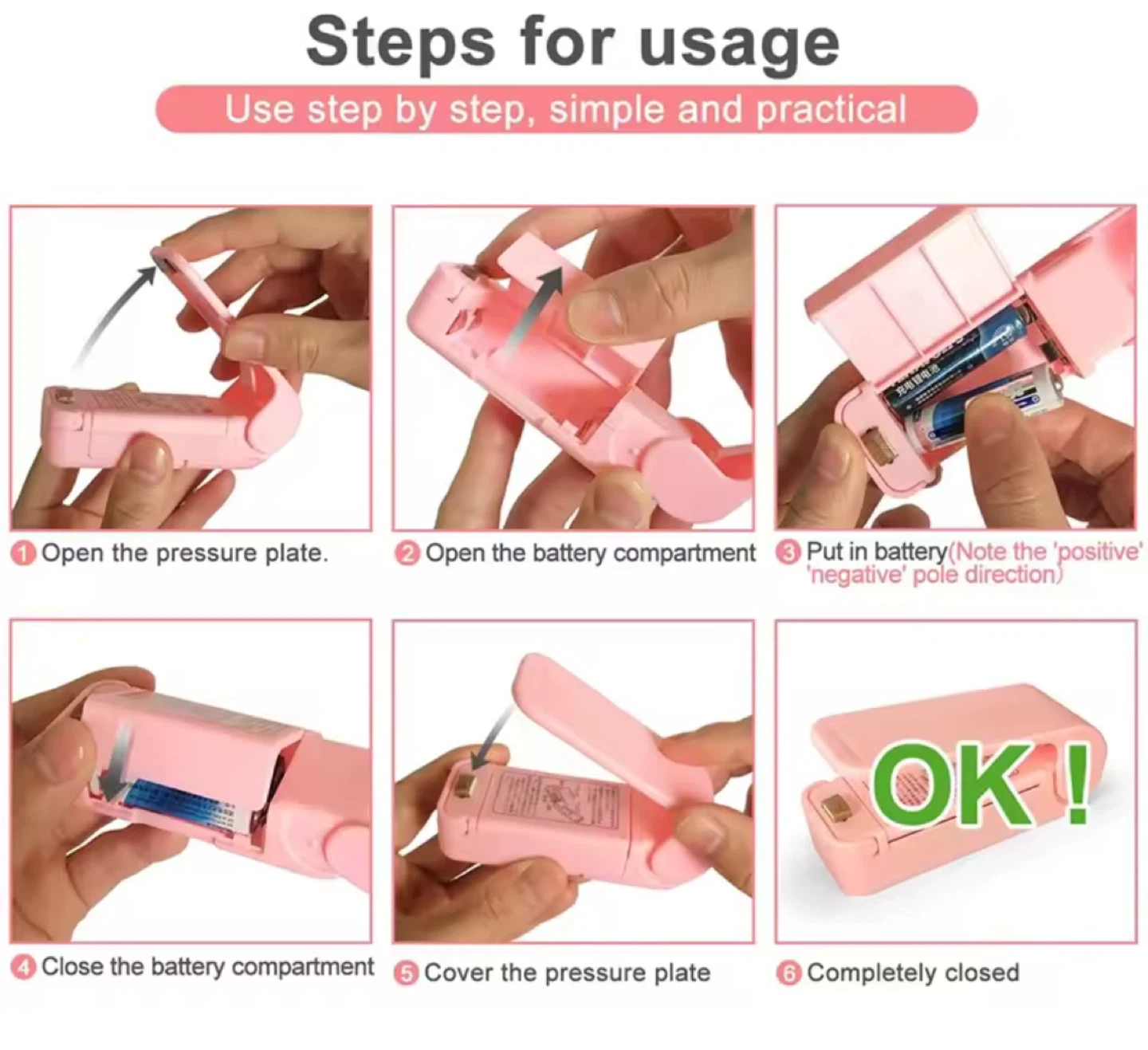 Portable Mini Heat Sealer - photo 4