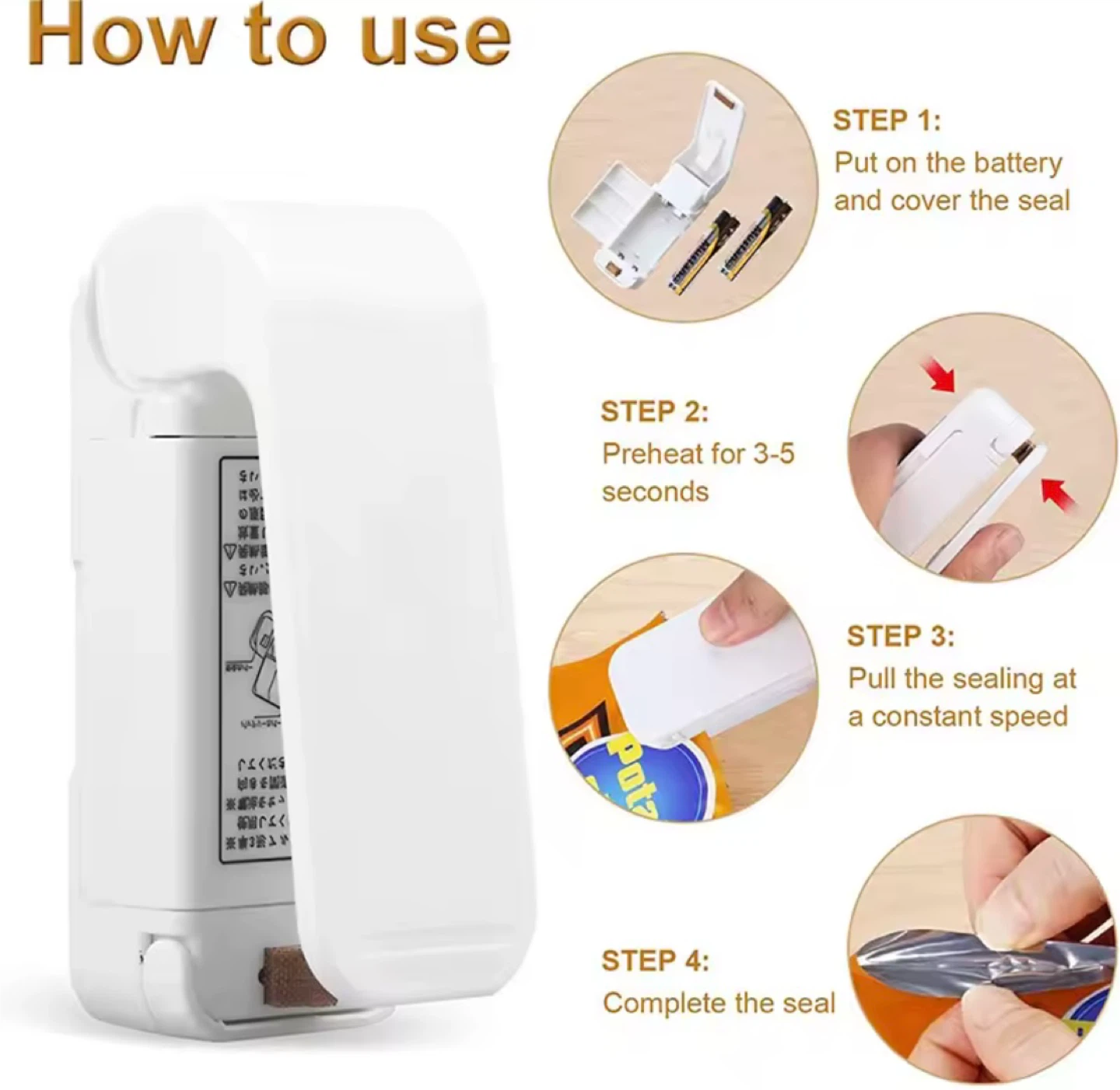 Portable Mini Heat Sealer - photo 3