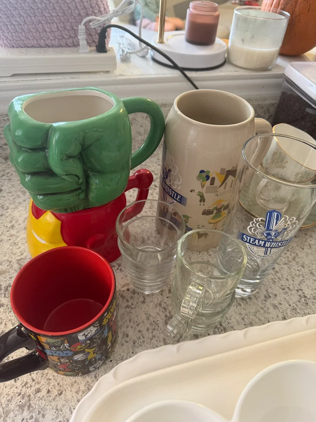 Mixed Lot of Dishes and Cups image indicator(3)