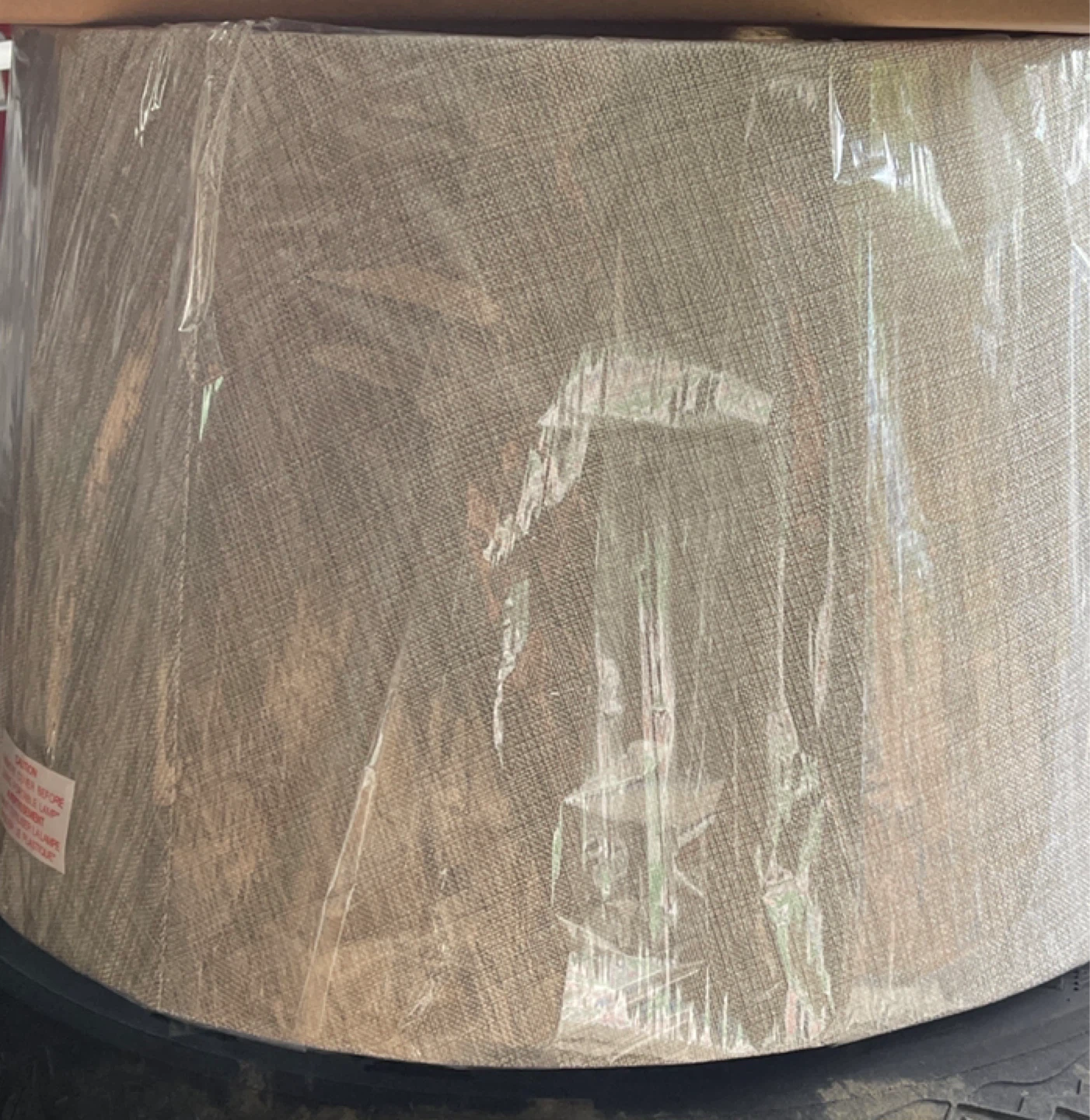 Table Lamp with Beige Shade - photo 3