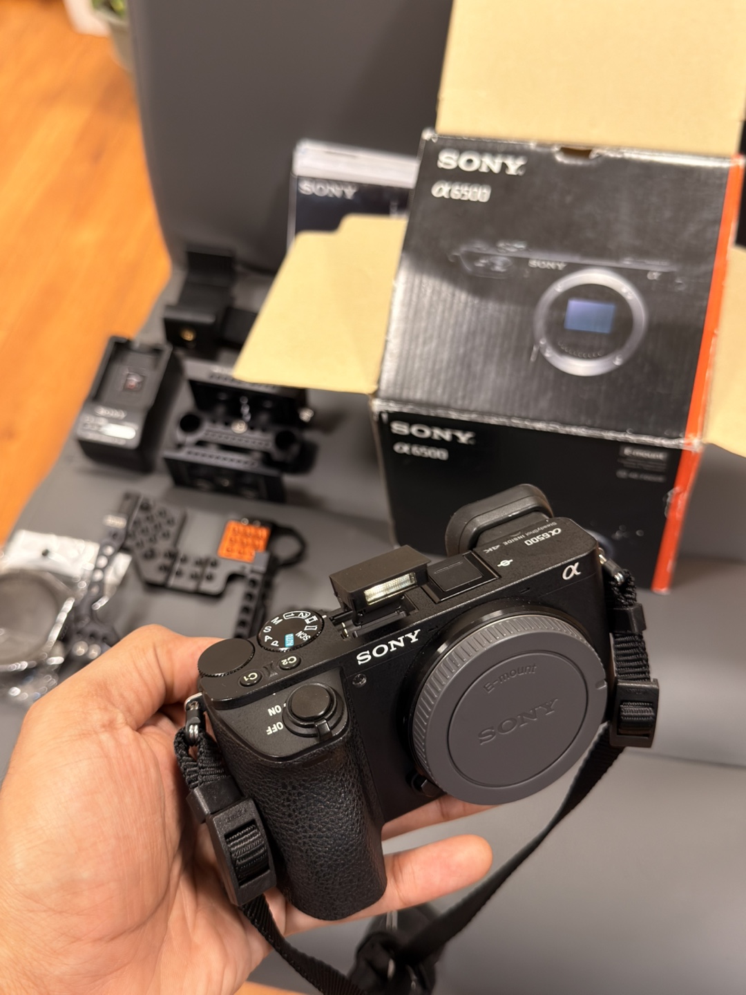 Sony Alpha a6500 + 50mm OSS lens with Accessories - photo 2