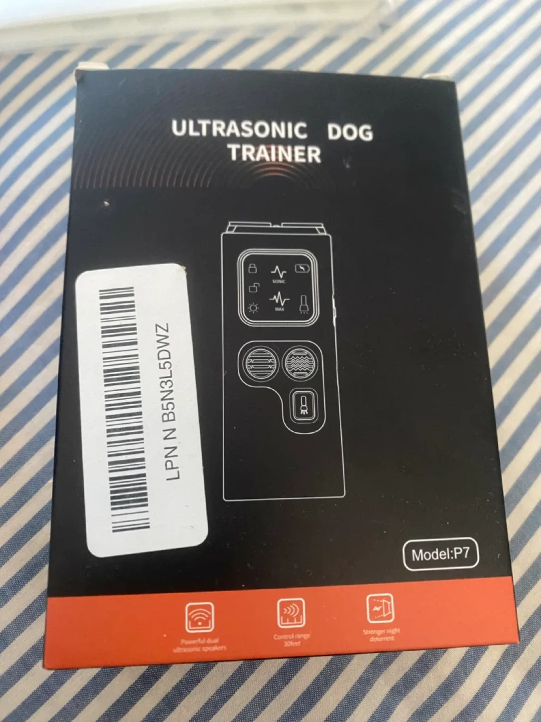 Ultrasonic Dog Trainer P7 - New in Box thumbnail