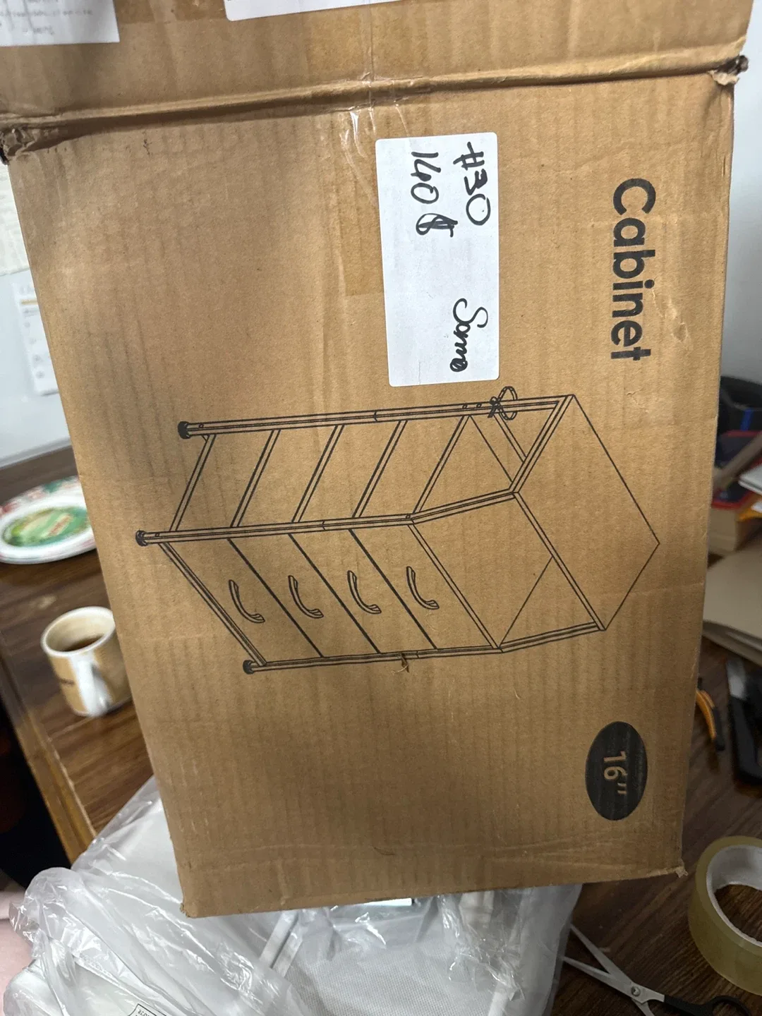 New Cabinet with 4 Drawers - 16 inch image indicator(2)