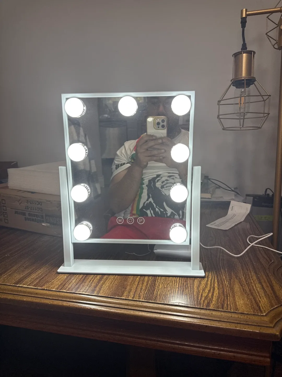 HANSONG Hollywood Makeup Mirror image indicator(3)