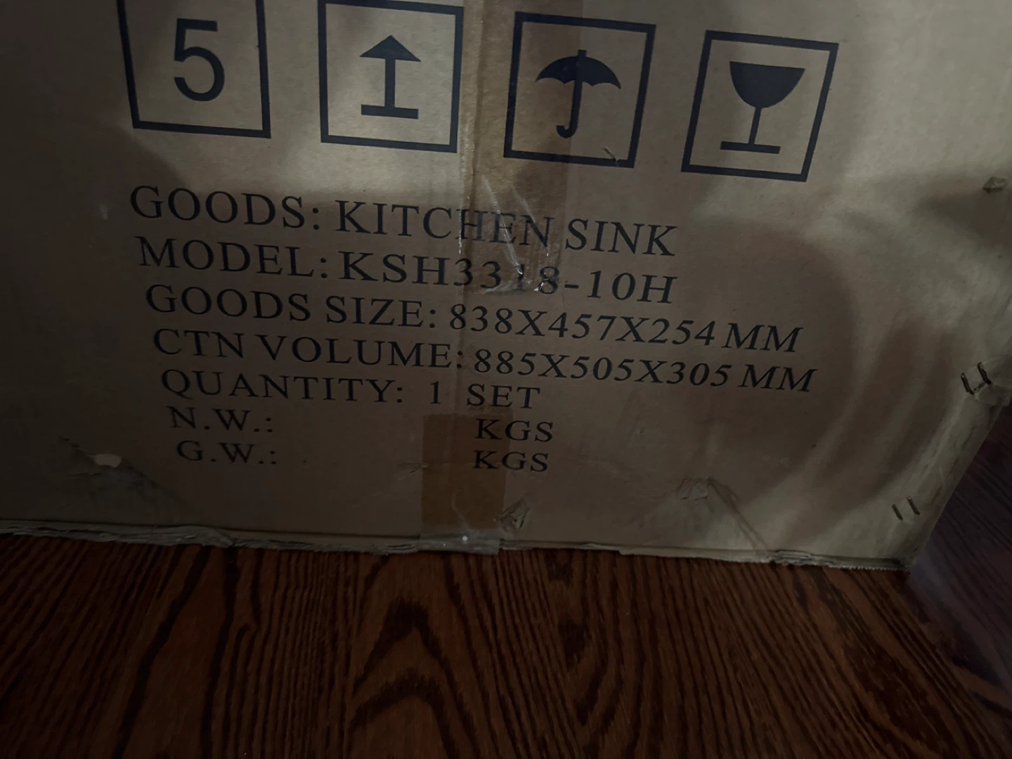 New Kitchen Sink KSH3318-10H (838x457x254 mm) - photo 3