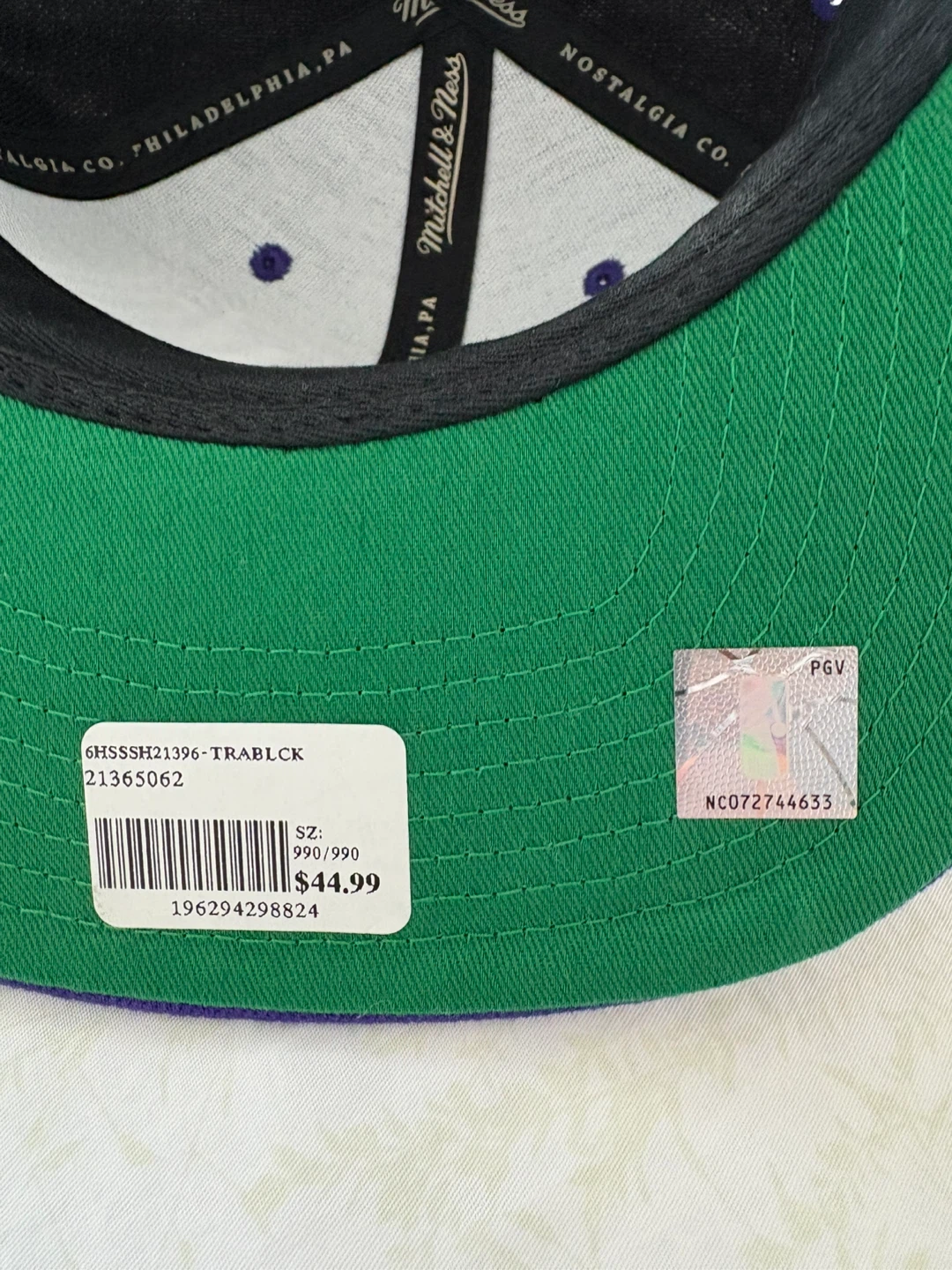 Mitchell & Ness Toronto Raptors Snapback Hat - photo 3