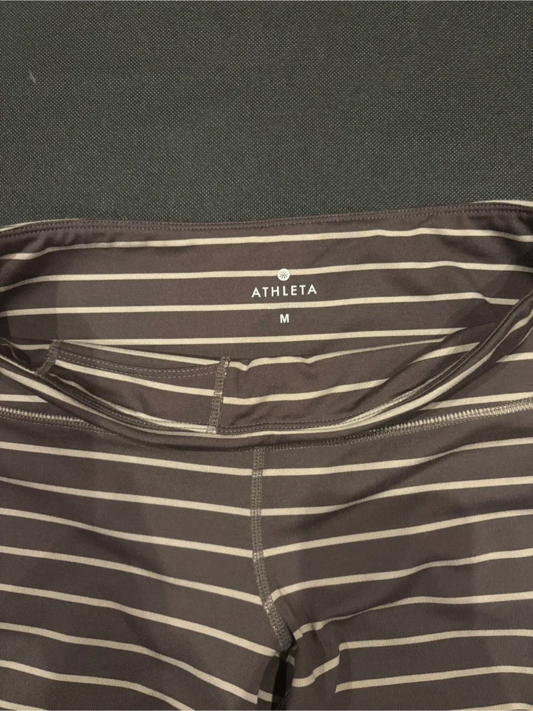 Athleta Striped Leggings - Size M image indicator(2)