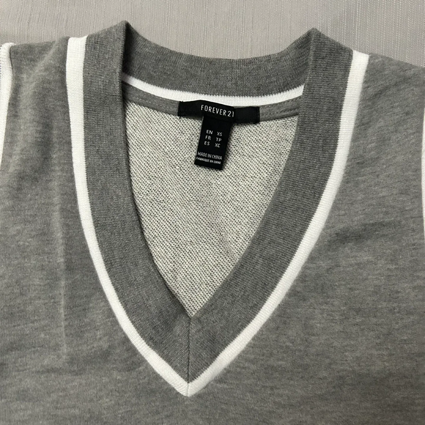 Grey Sweater Vest image indicator(2)