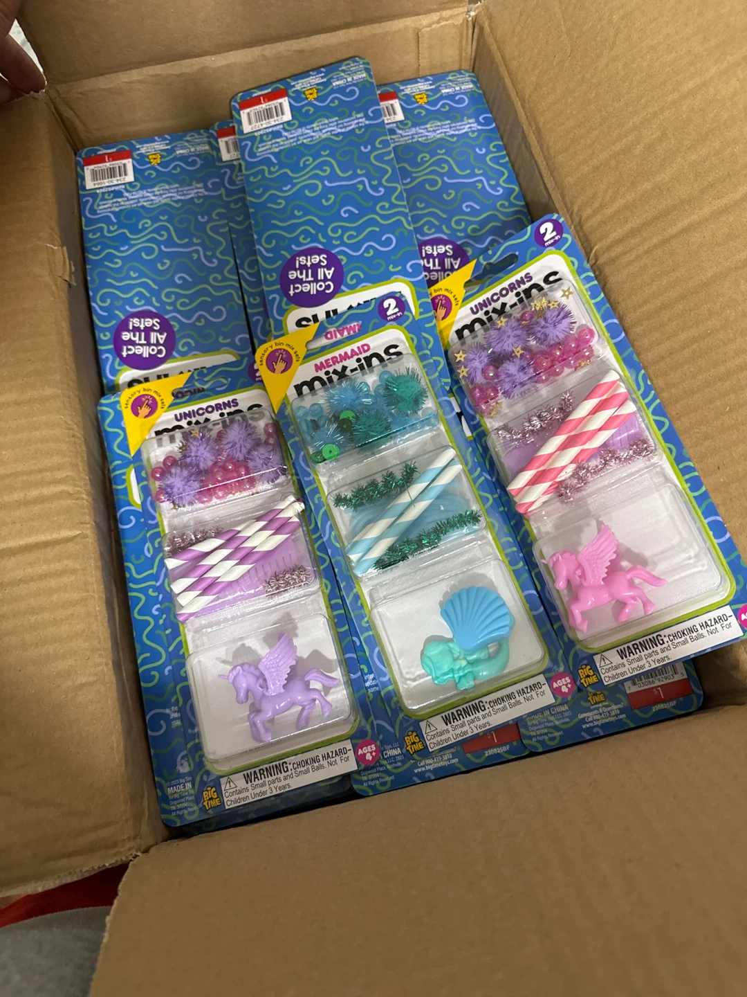 DIY Mix-Ins Sensory Bin Sets - Unicorns & Mermaid