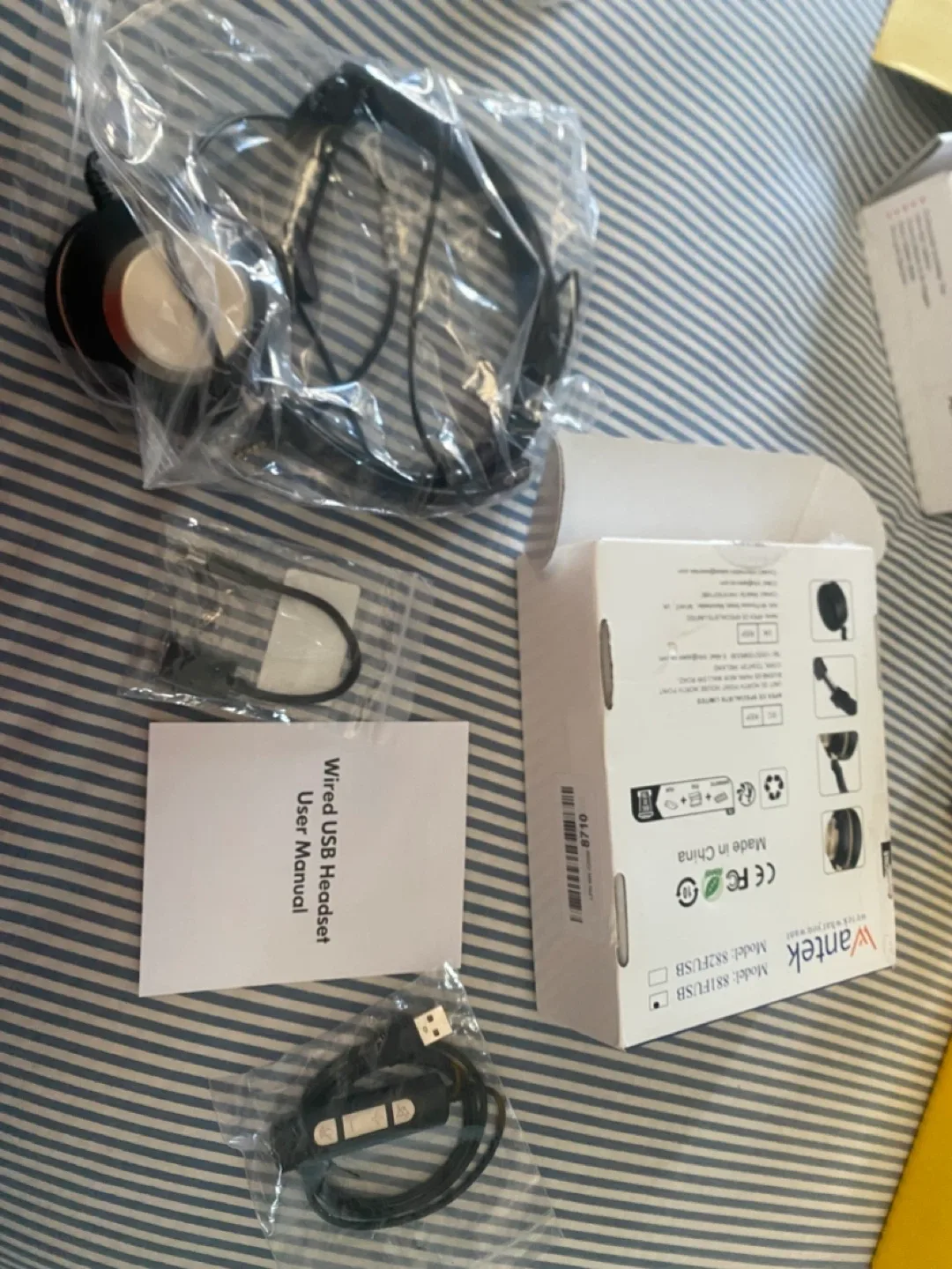 Wantek 881FUSB Wired USB Headset - New image indicator(3)