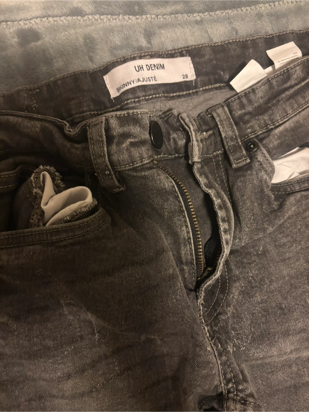 UH Denim Skinny Jeans - Size 28 - photo 3