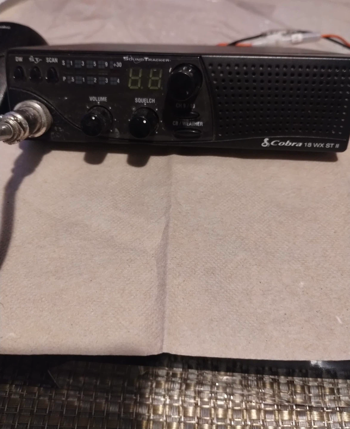 Cobra 18 WX ST II CB Radio with Microphone - photo 2