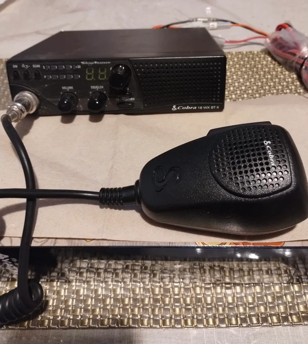 Cobra 18 WX ST II CB Radio with Microphone