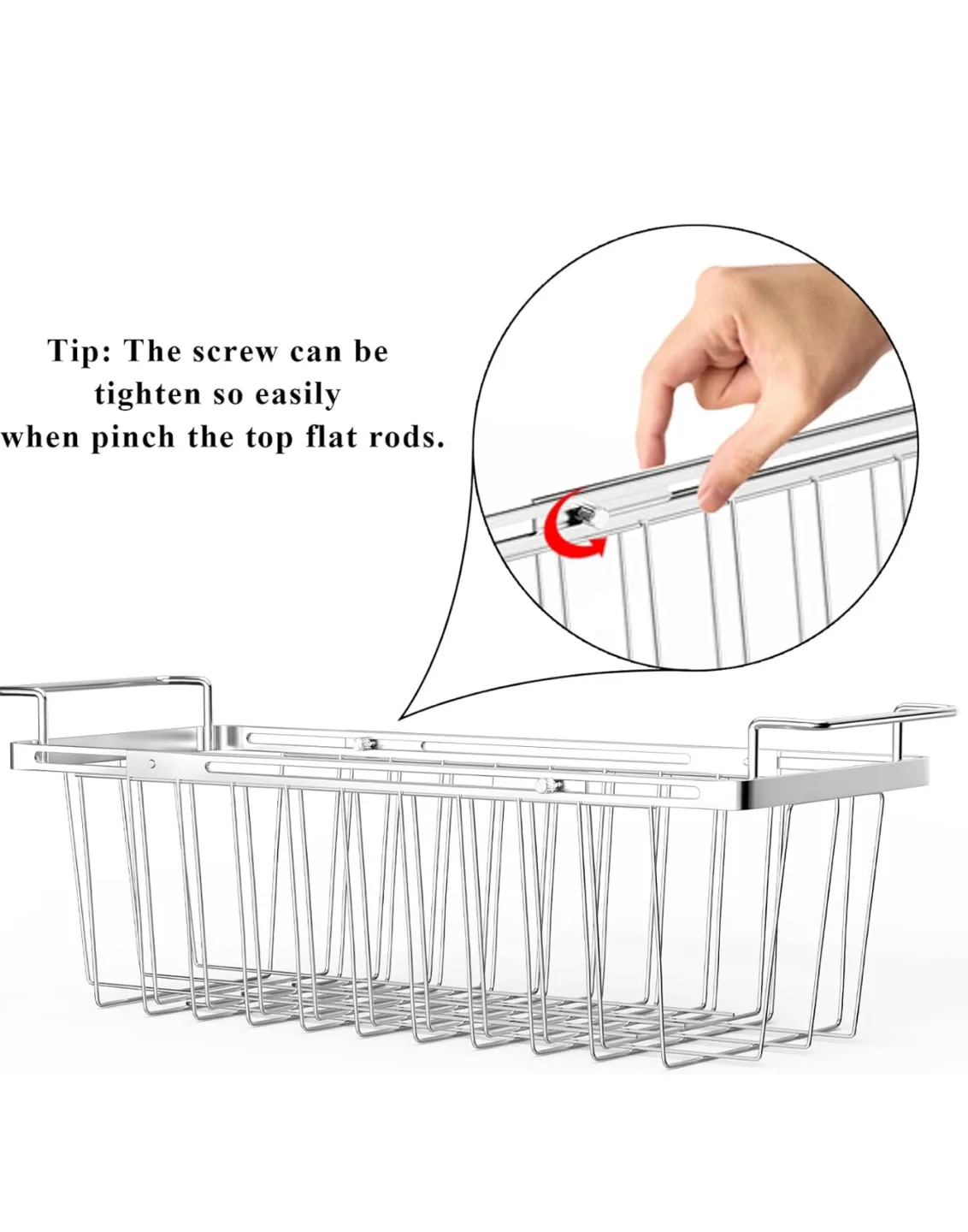 Orgneas Expandable Chest Freezer Baskets (2) image indicator(5)