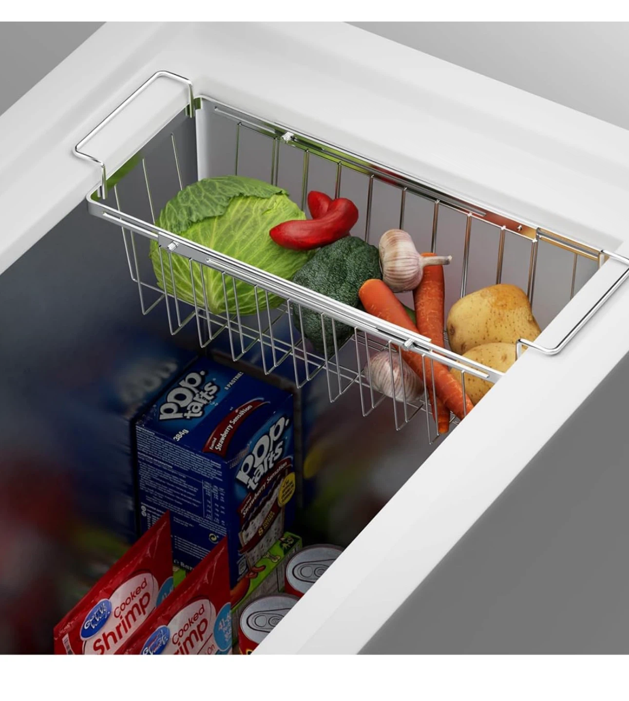 Orgneas Expandable Chest Freezer Baskets (2) - photo 4