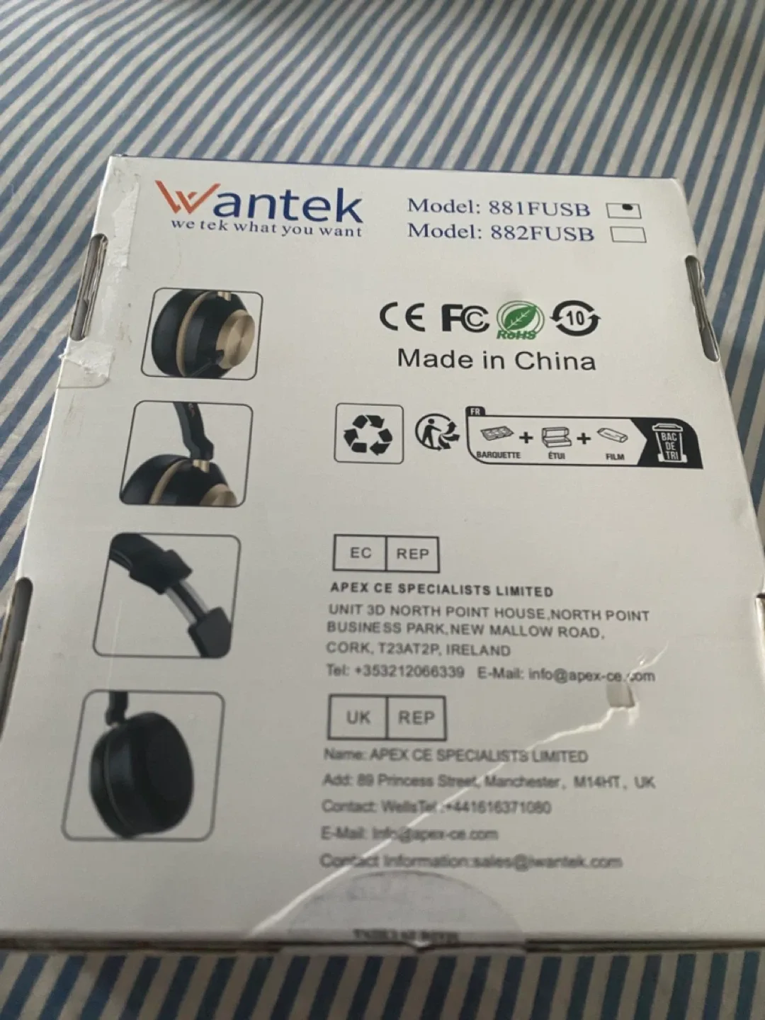 Wantek 881FUSB Wired USB Headset - New image indicator(4)
